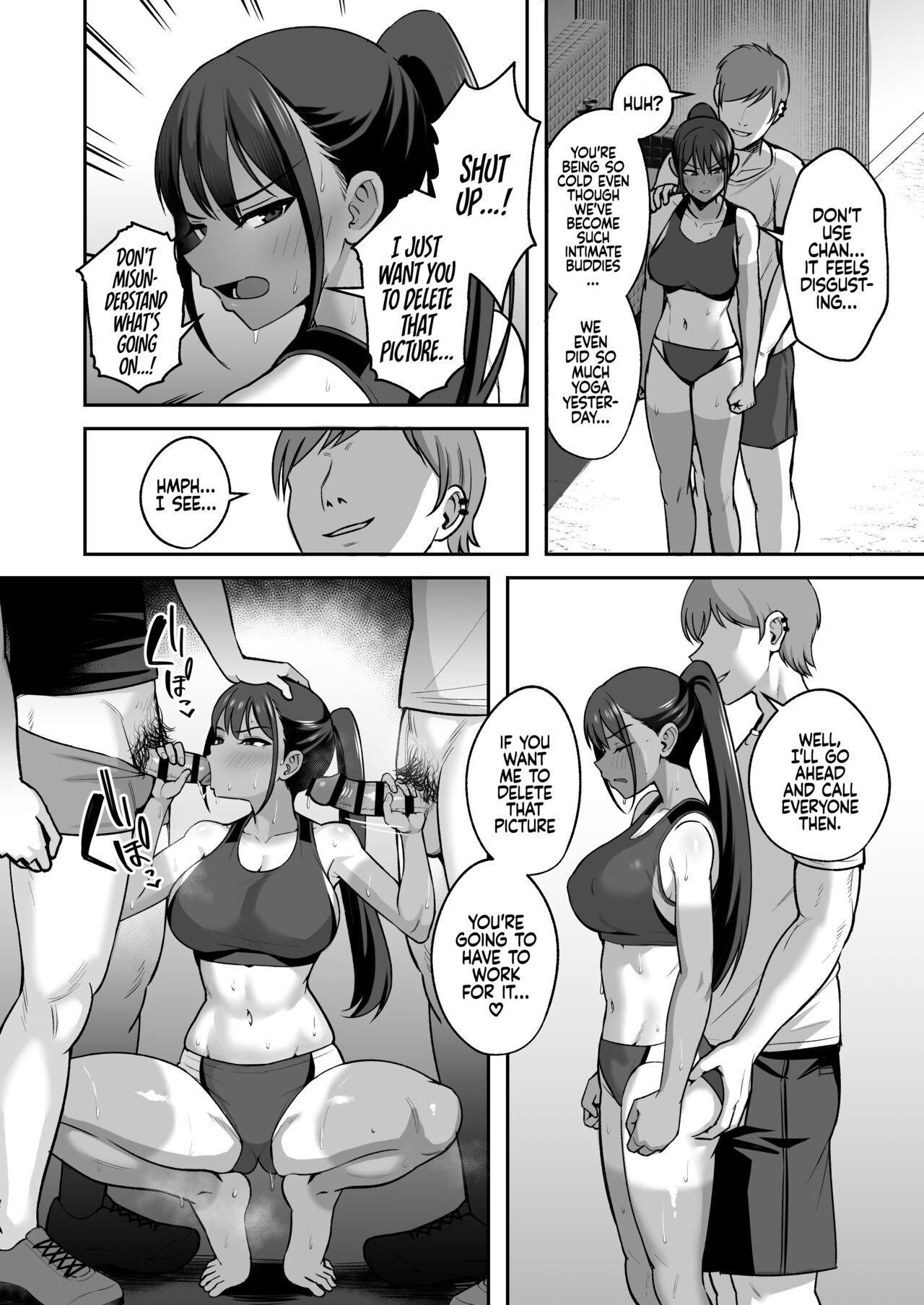 Rikujoubu Buchou, Yankee-tachi ni Otosareru | The Captain of the Track and Field Club Surrenders to a Bunch of Delinquents — preview page 19