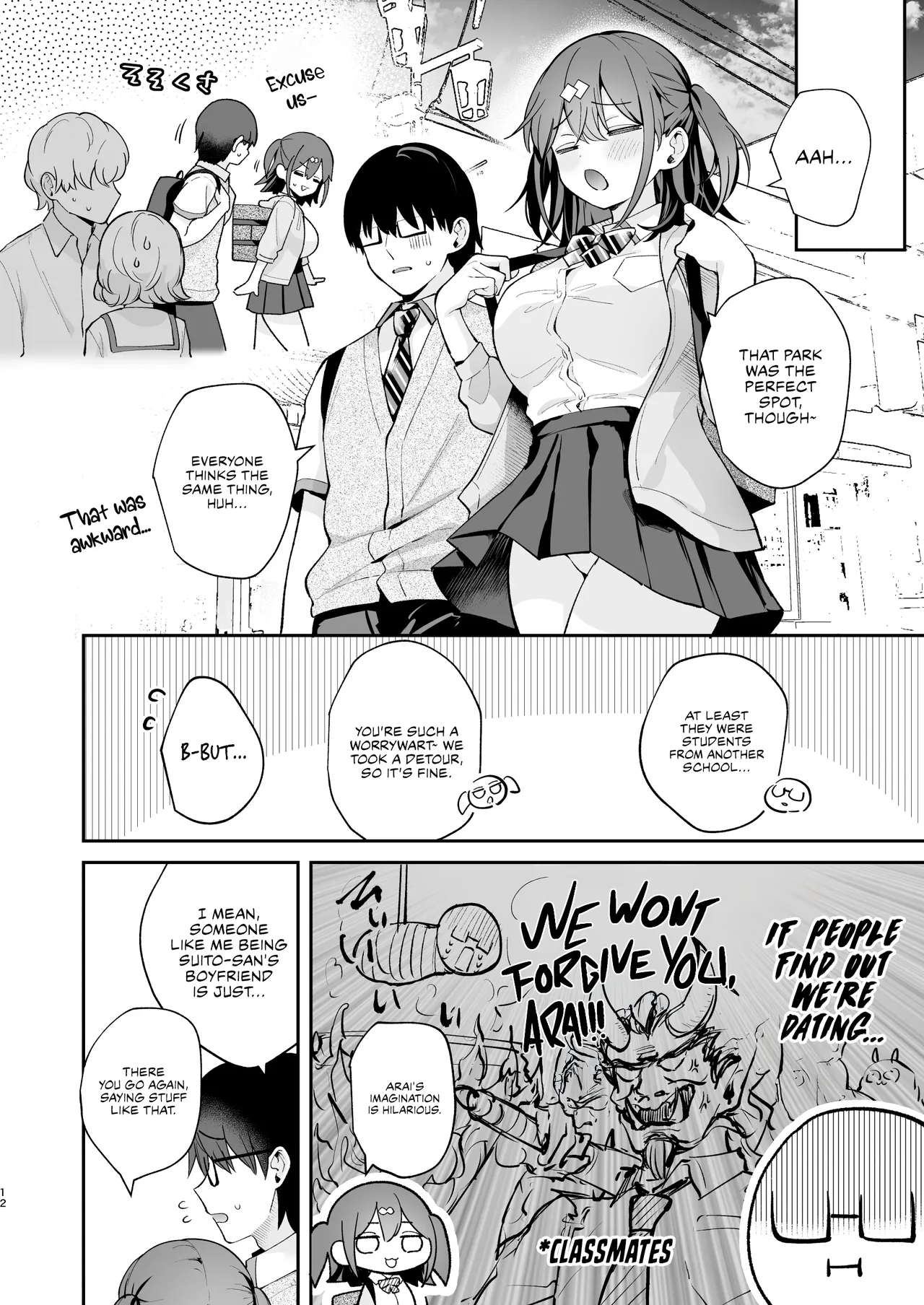 Ero Shousetsu Mitai na Seishun H o YouCha Kanojo no Suito-san to – Better than fiction 2 — preview page 13