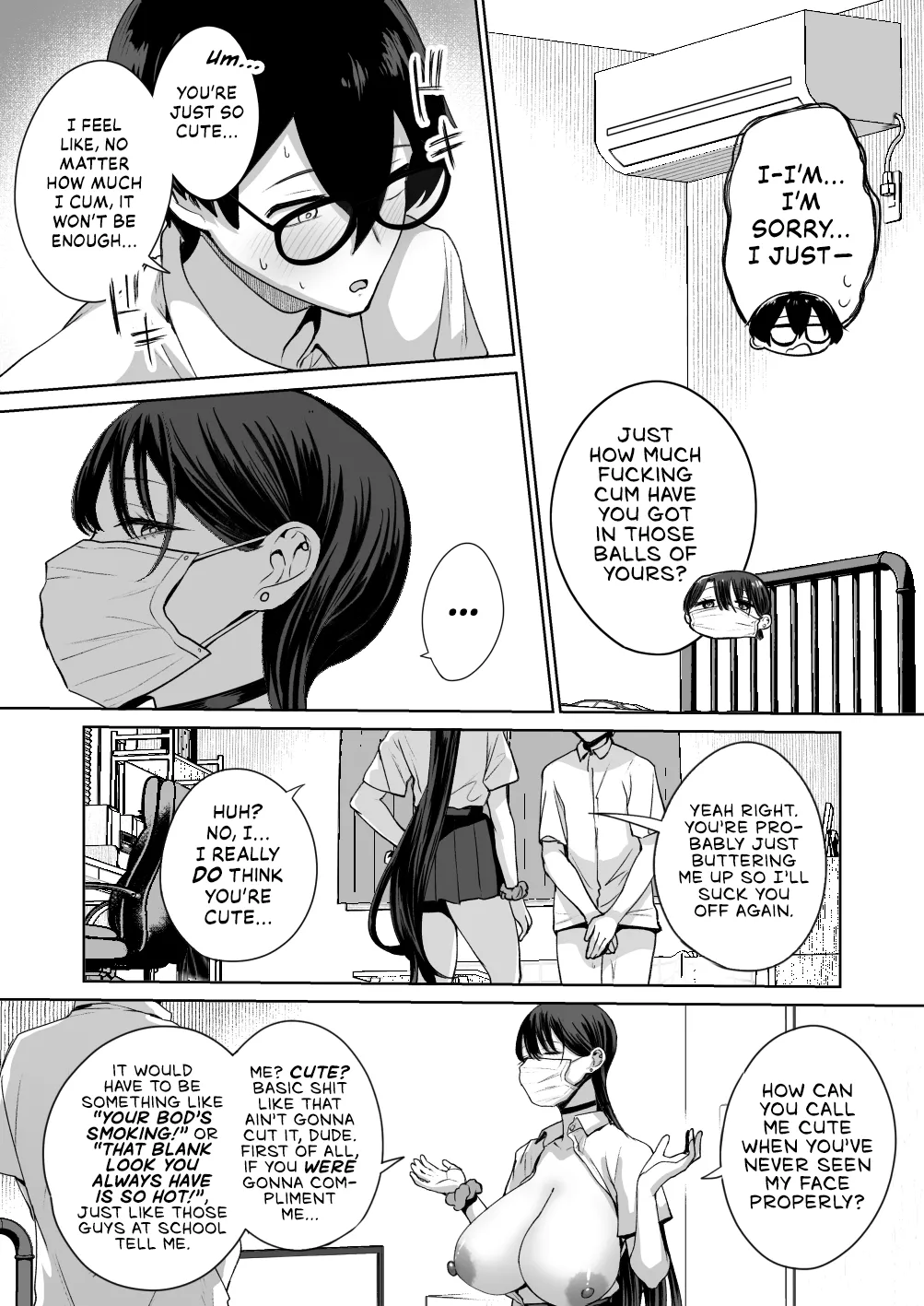 Otaku no Boku ni mo Nakadashi Sasete Kureru Yasashii Yariman Bitch Gal | Kind Gyaru x Nerdy Otaku: This Bitch Even Let a Geek Like Me Creampie Her Slutty Pussy! — preview page 19