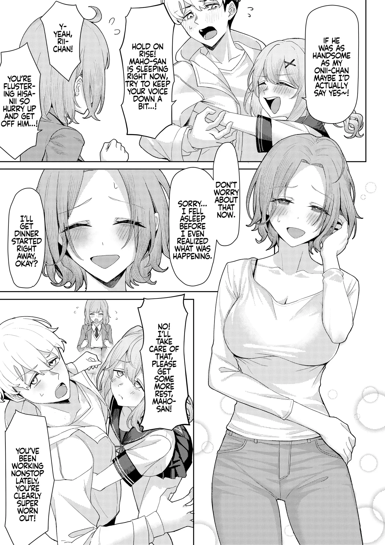 Chichi no Saikon de Doukyo suru Koto ni Natta Gibo no Gijou Shimai to Kawarugawaru Sex shite shimatta Hon | Living with My Stepmom and Stepsisters After Dad’s Remarriage and Having Sex with Them All — preview page 4