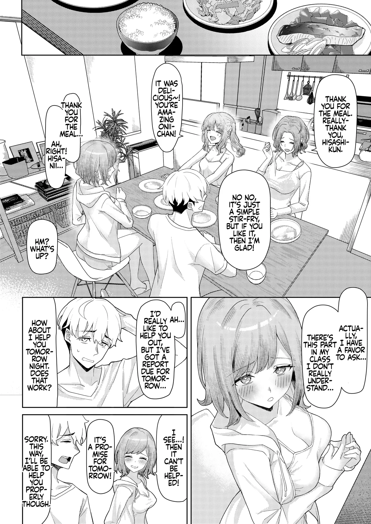 Chichi no Saikon de Doukyo suru Koto ni Natta Gibo no Gijou Shimai to Kawarugawaru Sex shite shimatta Hon | Living with My Stepmom and Stepsisters After Dad’s Remarriage and Having Sex with Them All — preview page 5