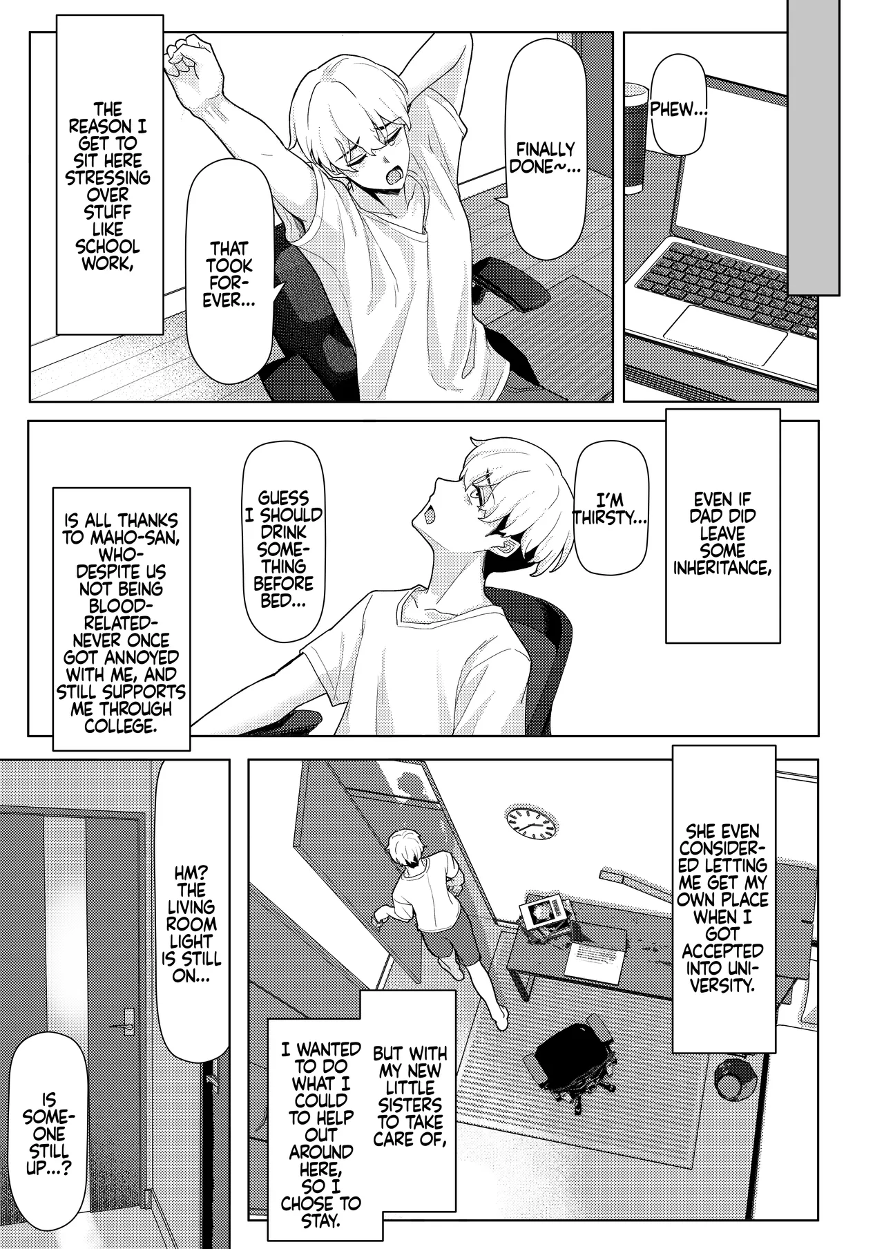 Chichi no Saikon de Doukyo suru Koto ni Natta Gibo no Gijou Shimai to Kawarugawaru Sex shite shimatta Hon | Living with My Stepmom and Stepsisters After Dad’s Remarriage and Having Sex with Them All — preview page 6
