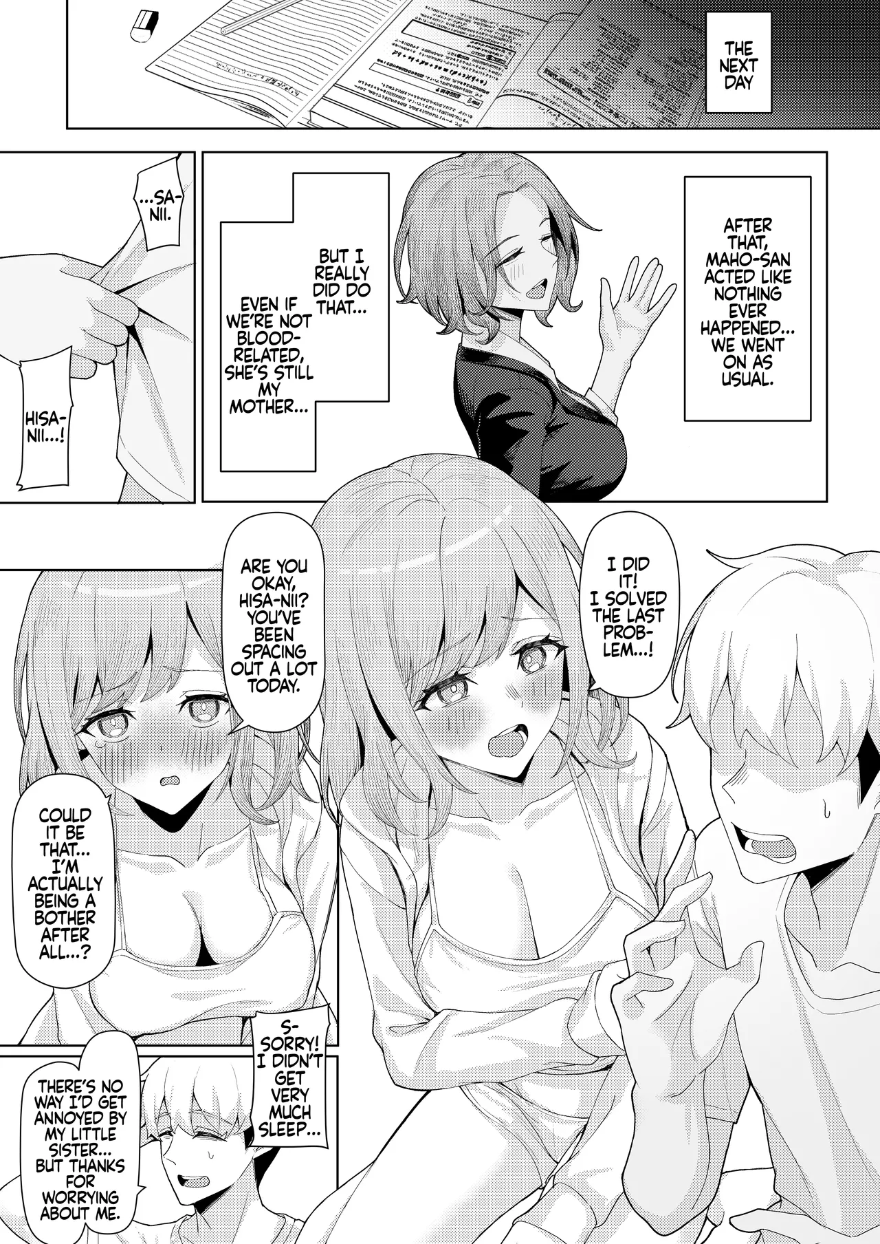 Chichi no Saikon de Doukyo suru Koto ni Natta Gibo no Gijou Shimai to Kawarugawaru Sex shite shimatta Hon | Living with My Stepmom and Stepsisters After Dad’s Remarriage and Having Sex with Them All — preview page 18