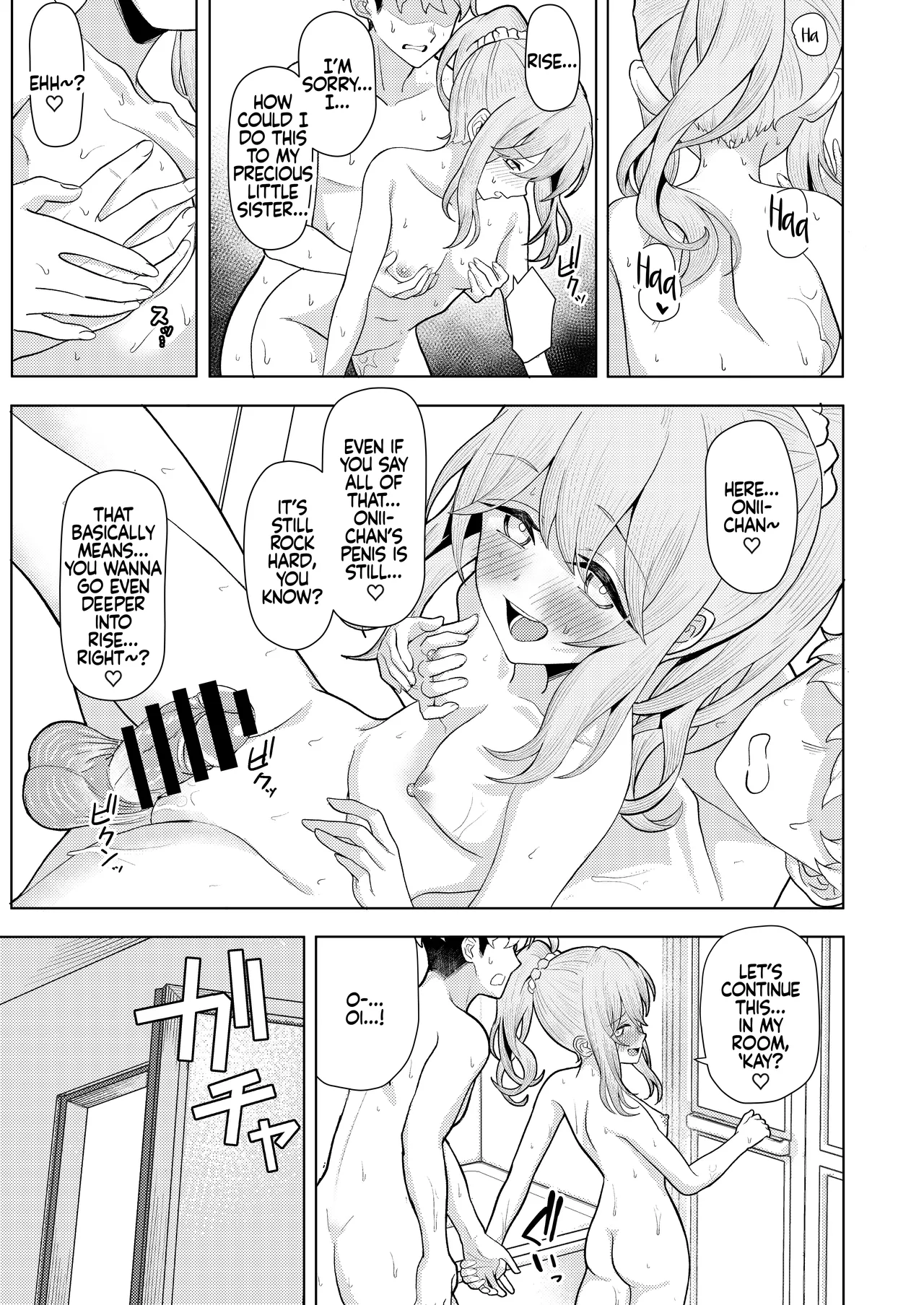 Chichi no Saikon de Doukyo suru Koto ni Natta Gibo no Gijou Shimai to Kawarugawaru Sex shite shimatta Hon | Living with My Stepmom and Stepsisters After Dad’s Remarriage and Having Sex with Them All – Chapter 1 – page 30