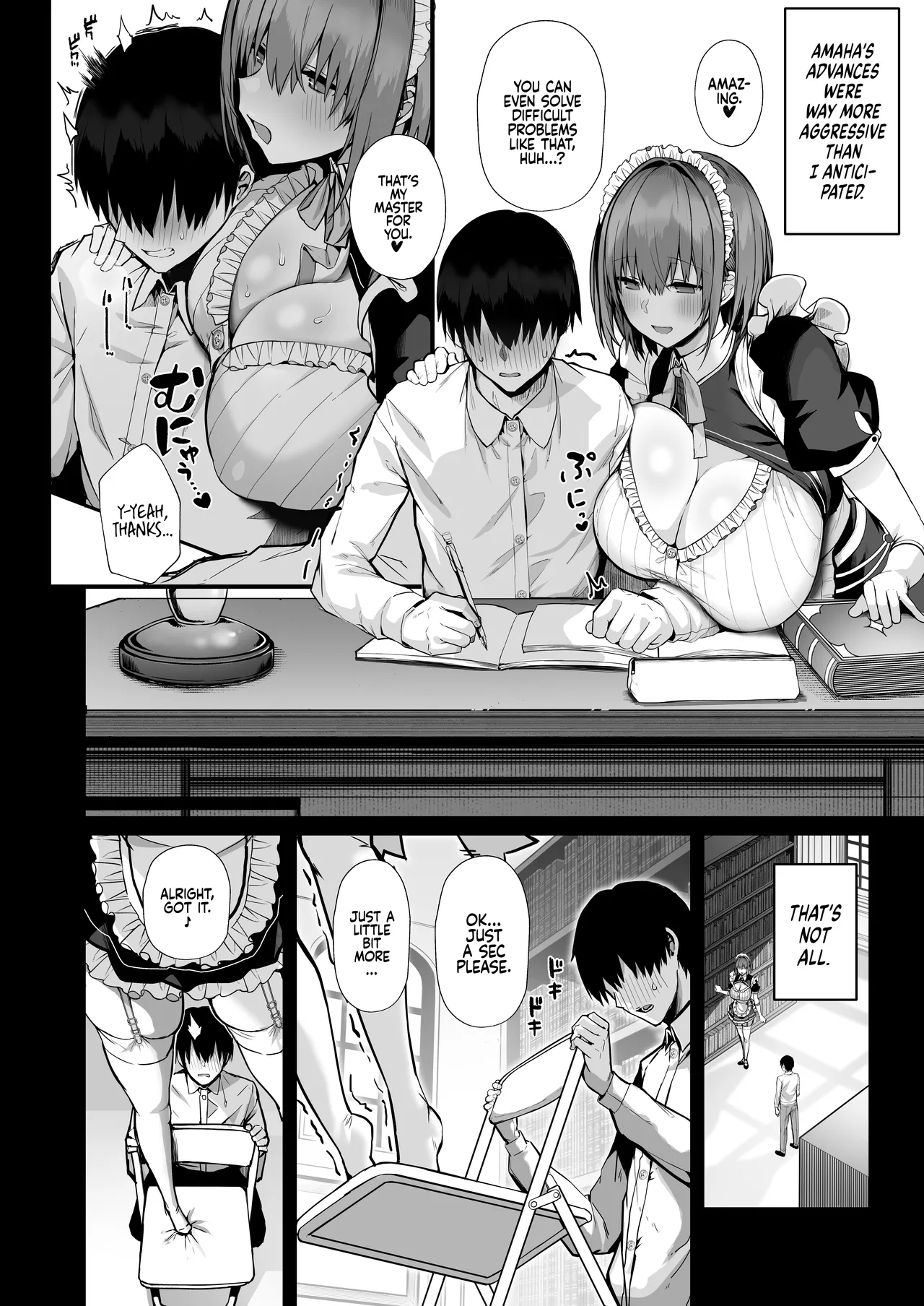 Love Maid -Yasashikute Amaama na Kyonyuu Ero Maid San to SEX Shimakuru Ohanashi- | Love Maid – A Story about having lots of Sex with a Sweet, Super-loving Big-breasted Sexy Maid — preview page 11