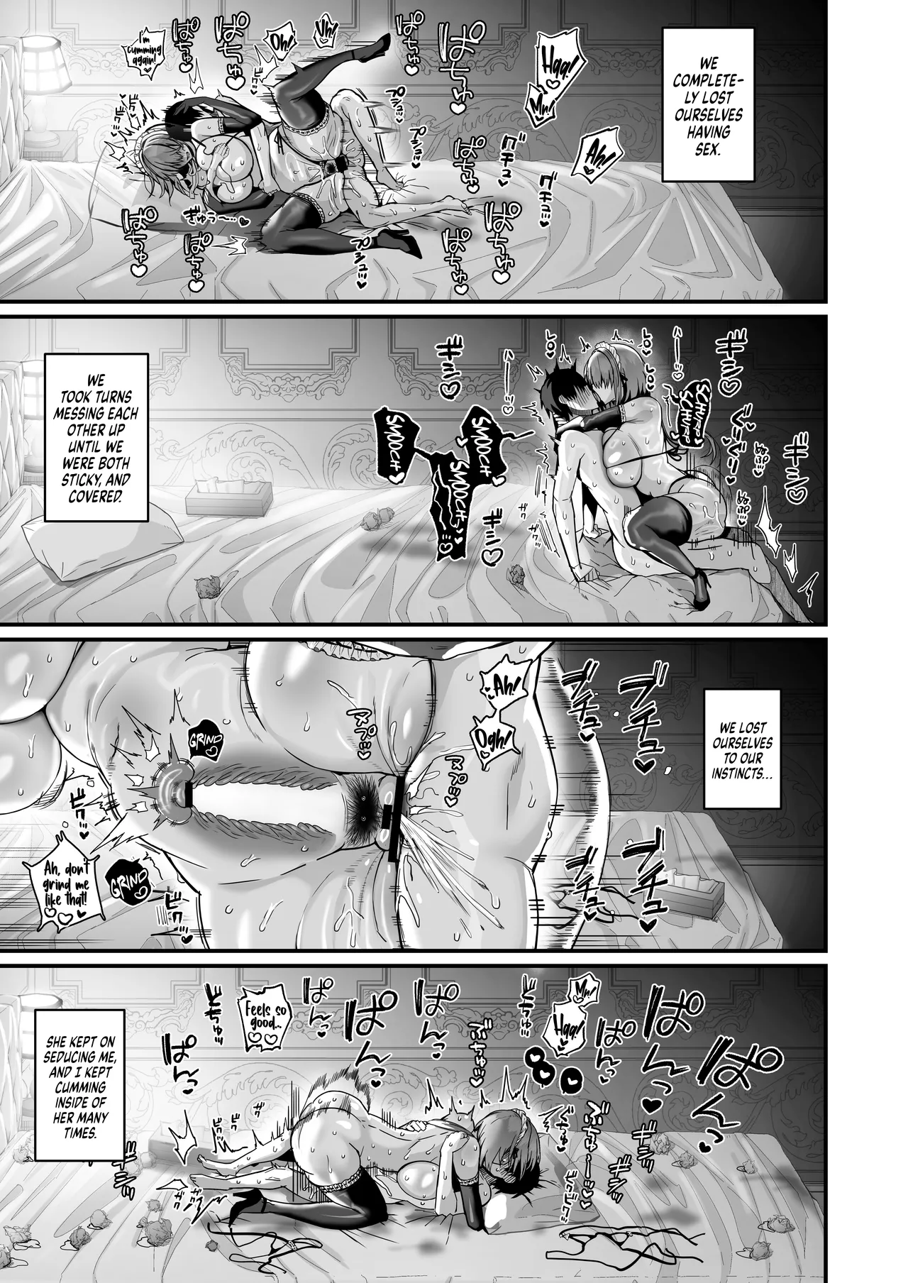 Love Maid -Yasashikute Amaama na Kyonyuu Ero Maid San to SEX Shimakuru Ohanashi- | Love Maid – A Story about having lots of Sex with a Sweet, Super-loving Big-breasted Sexy Maid – Chapter 1 – page 60