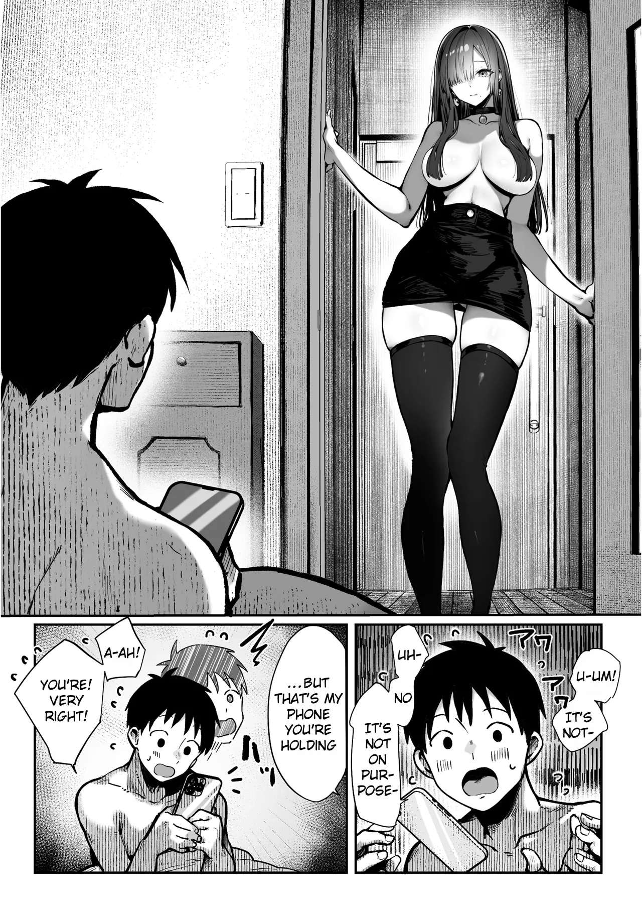 Oshiete Ageru 2 ~Kyonyuu Bijin Onee-san to Rouninsei no Boku no ○○○ na Ohanashi~ | I’ll Teach You 2 ~ The Story of a Beautiful Big-Breasted Woman and Me, a Ronin ~ — preview page 4