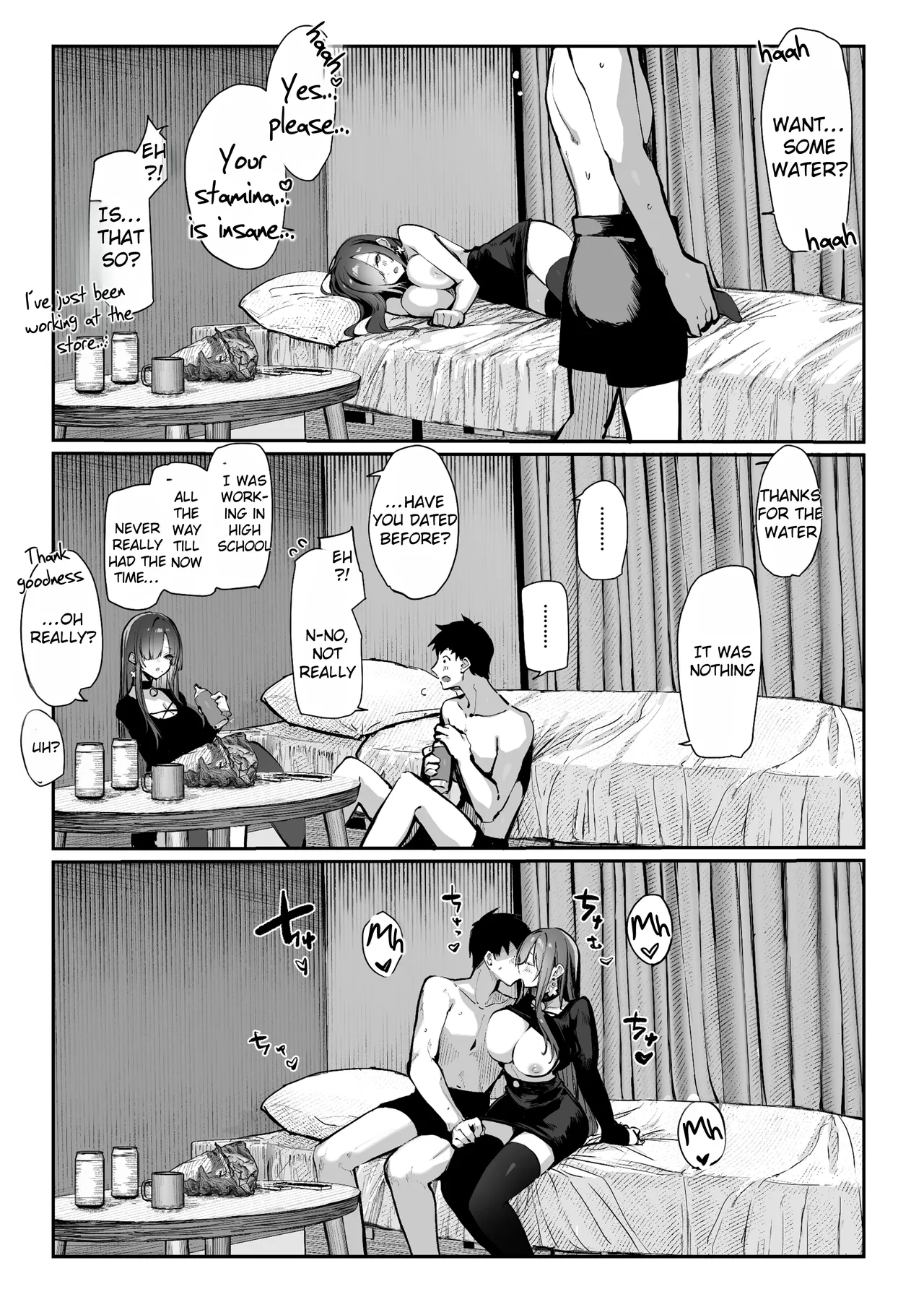 Oshiete Ageru 2 ~Kyonyuu Bijin Onee-san to Rouninsei no Boku no ○○○ na Ohanashi~ | I’ll Teach You 2 ~ The Story of a Beautiful Big-Breasted Woman and Me, a Ronin ~ – Chapter 1 – page 50