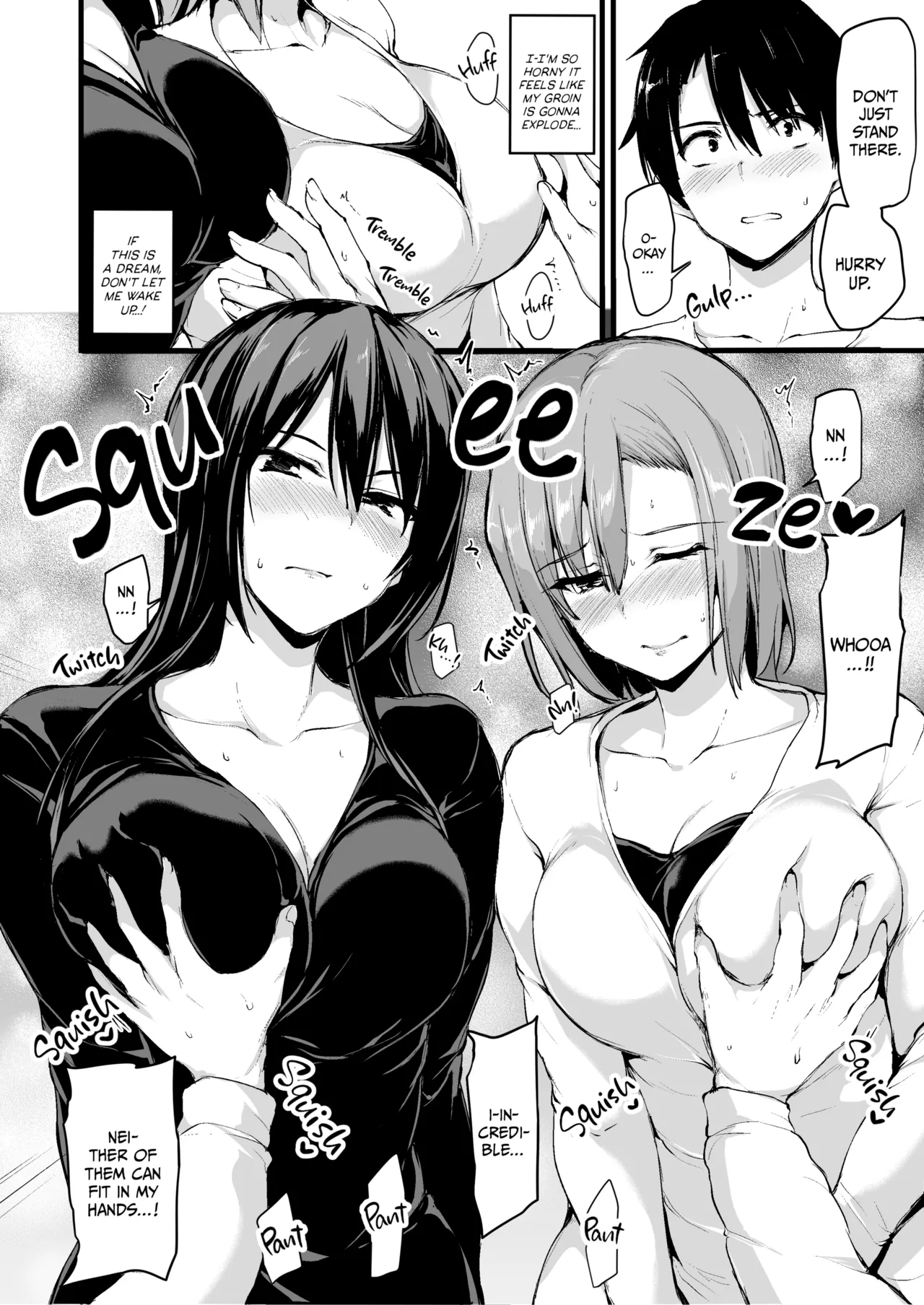 Kyonyuu Ga Futariinai To Bokkishinai Otto No Tame Ni Tomodachi O Tsuretekita Tsuma Chapter 1-3 — preview page 9