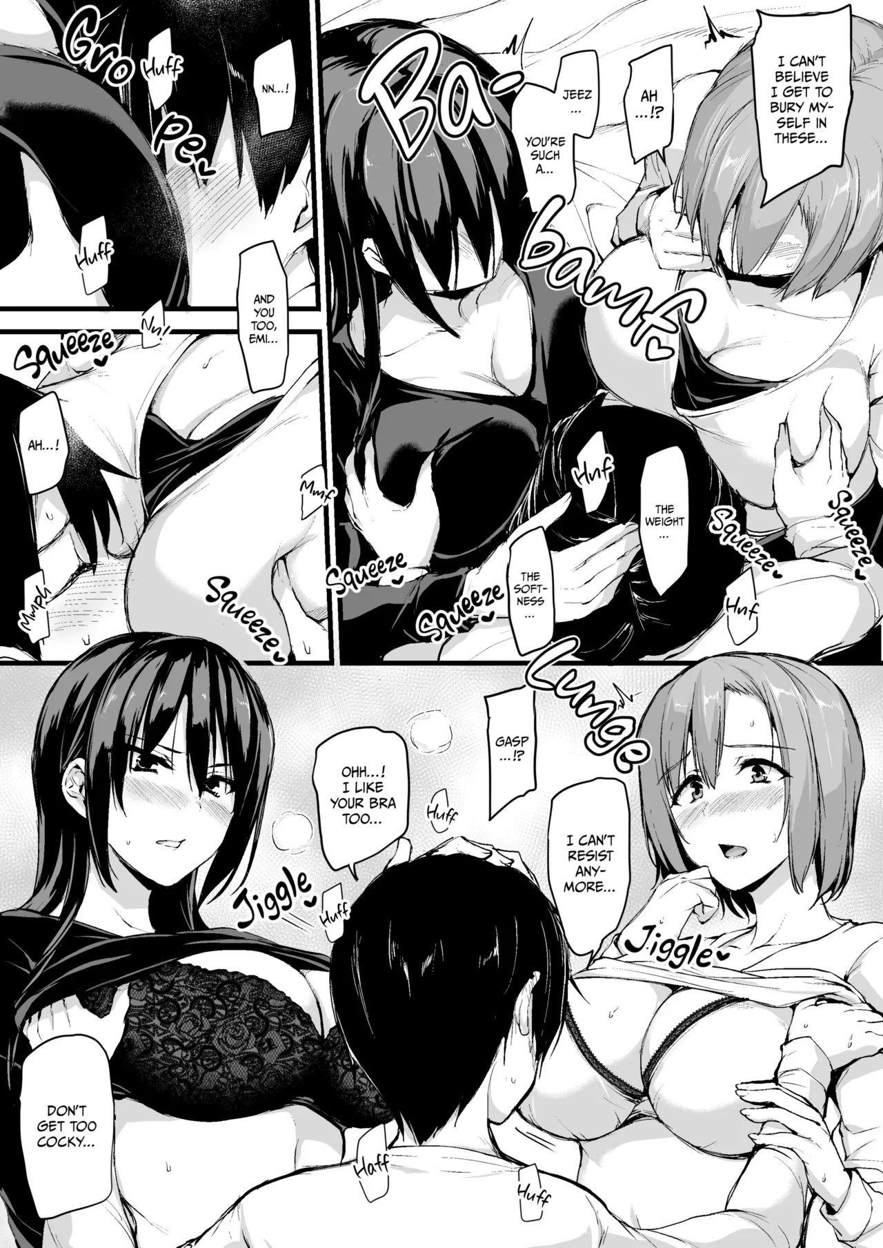 Kyonyuu Ga Futariinai To Bokkishinai Otto No Tame Ni Tomodachi O Tsuretekita Tsuma Chapter 1-3 — preview page 10