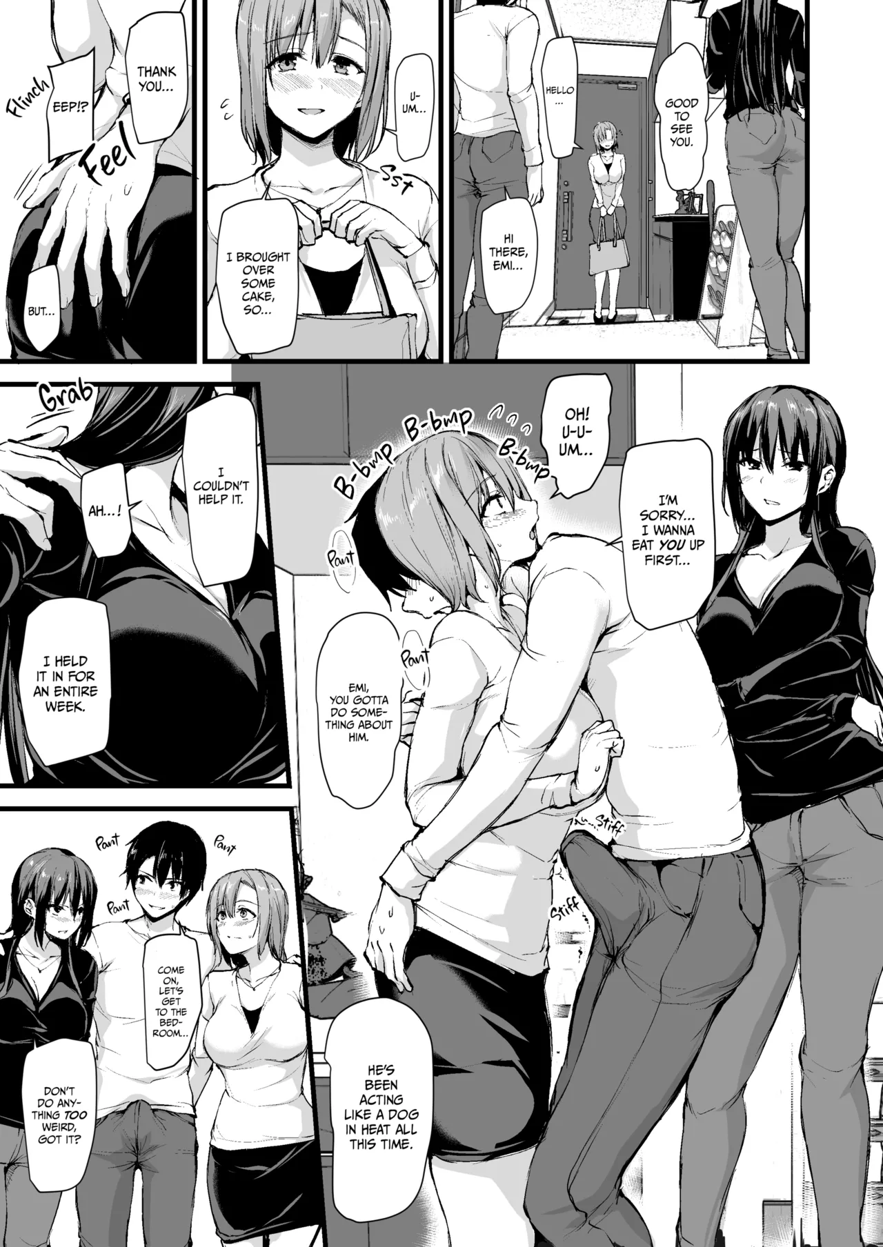 Kyonyuu Ga Futariinai To Bokkishinai Otto No Tame Ni Tomodachi O Tsuretekita Tsuma Chapter 1-3 – Chapter 1 – page 28