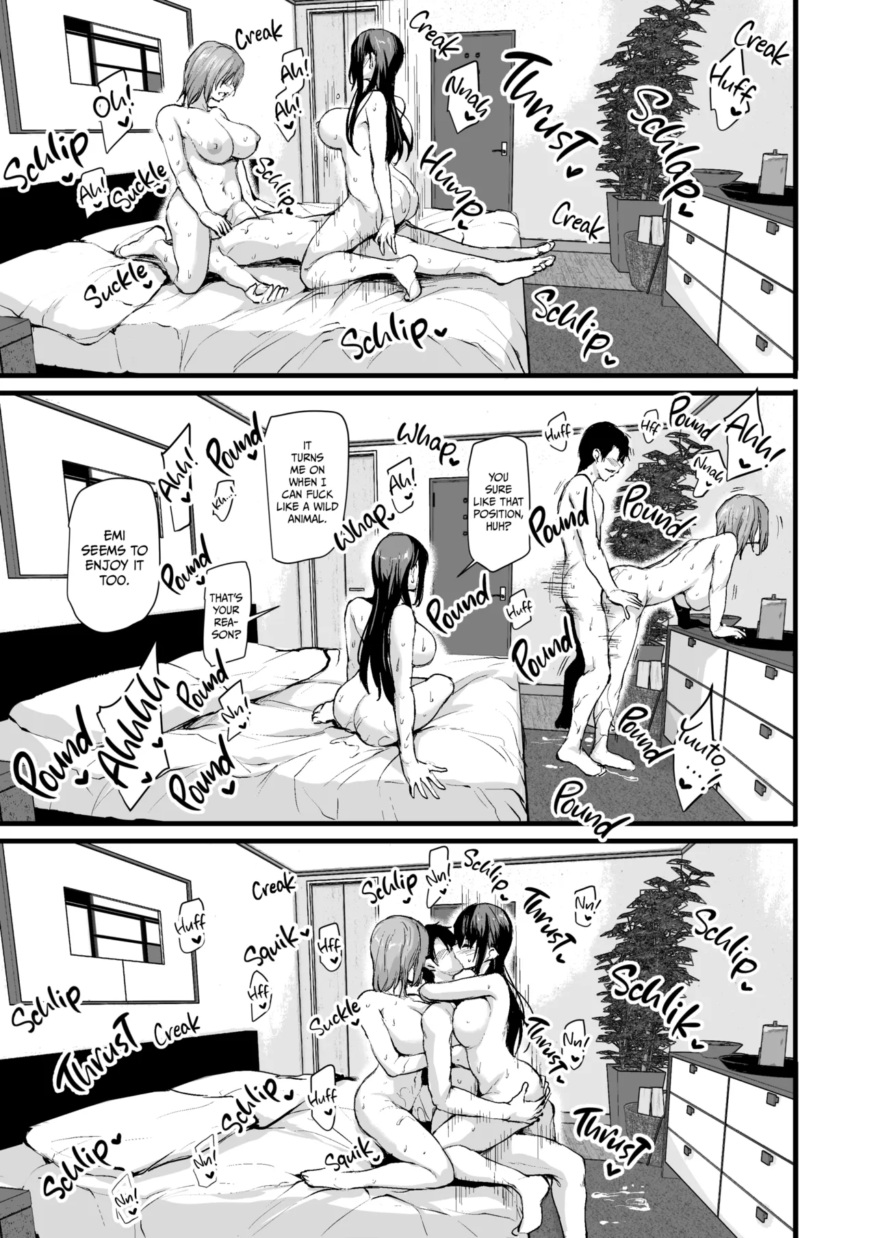 Kyonyuu Ga Futariinai To Bokkishinai Otto No Tame Ni Tomodachi O Tsuretekita Tsuma Chapter 1-3 – Chapter 1 – page 48
