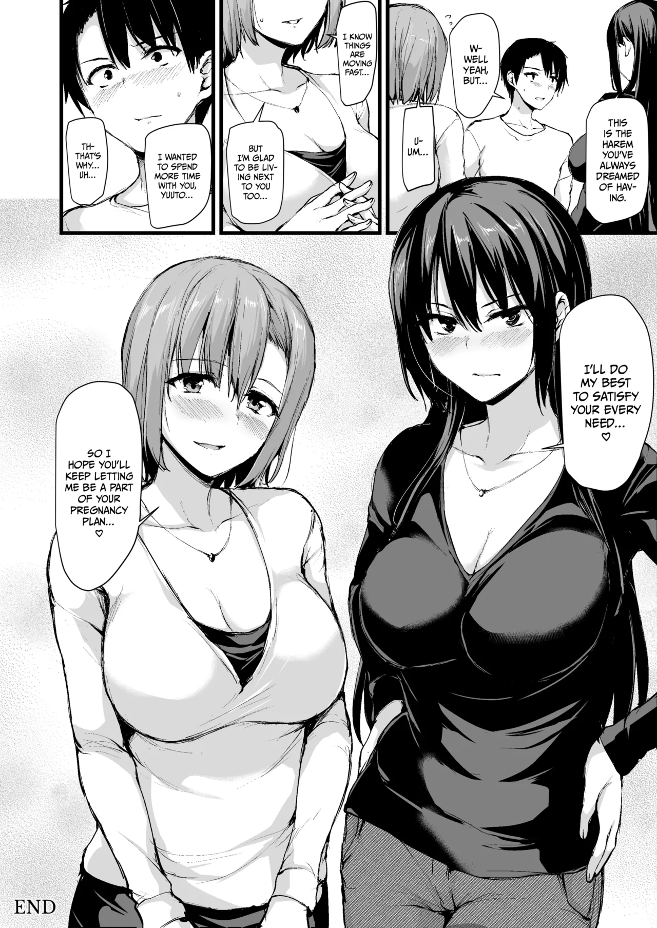 Kyonyuu Ga Futariinai To Bokkishinai Otto No Tame Ni Tomodachi O Tsuretekita Tsuma Chapter 1-3 – Chapter 1 – page 55