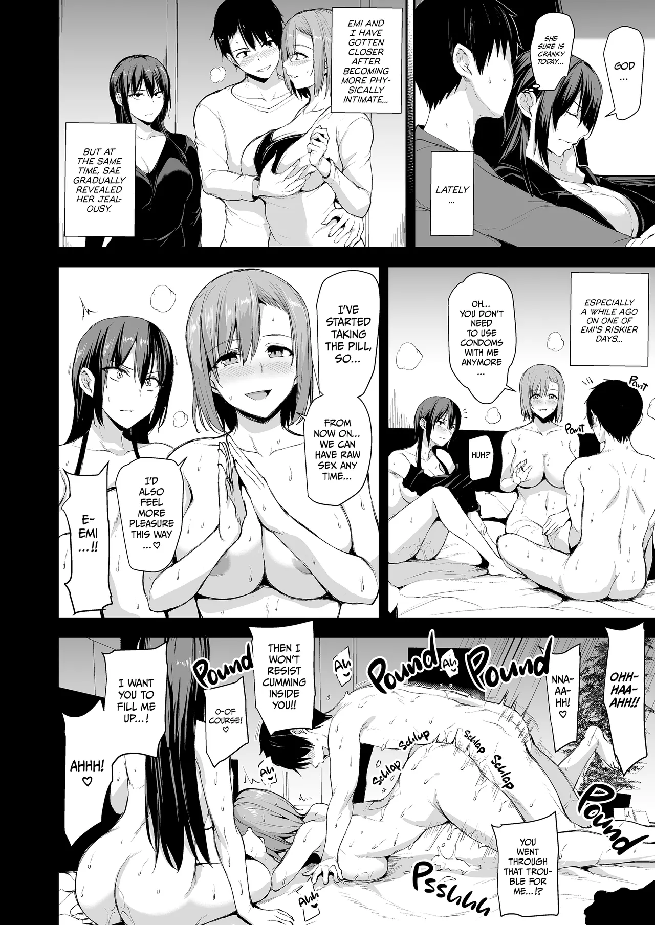 Kyonyuu Ga Futariinai To Bokkishinai Otto No Tame Ni Tomodachi O Tsuretekita Tsuma Chapter 1-3 – Chapter 1 – page 72