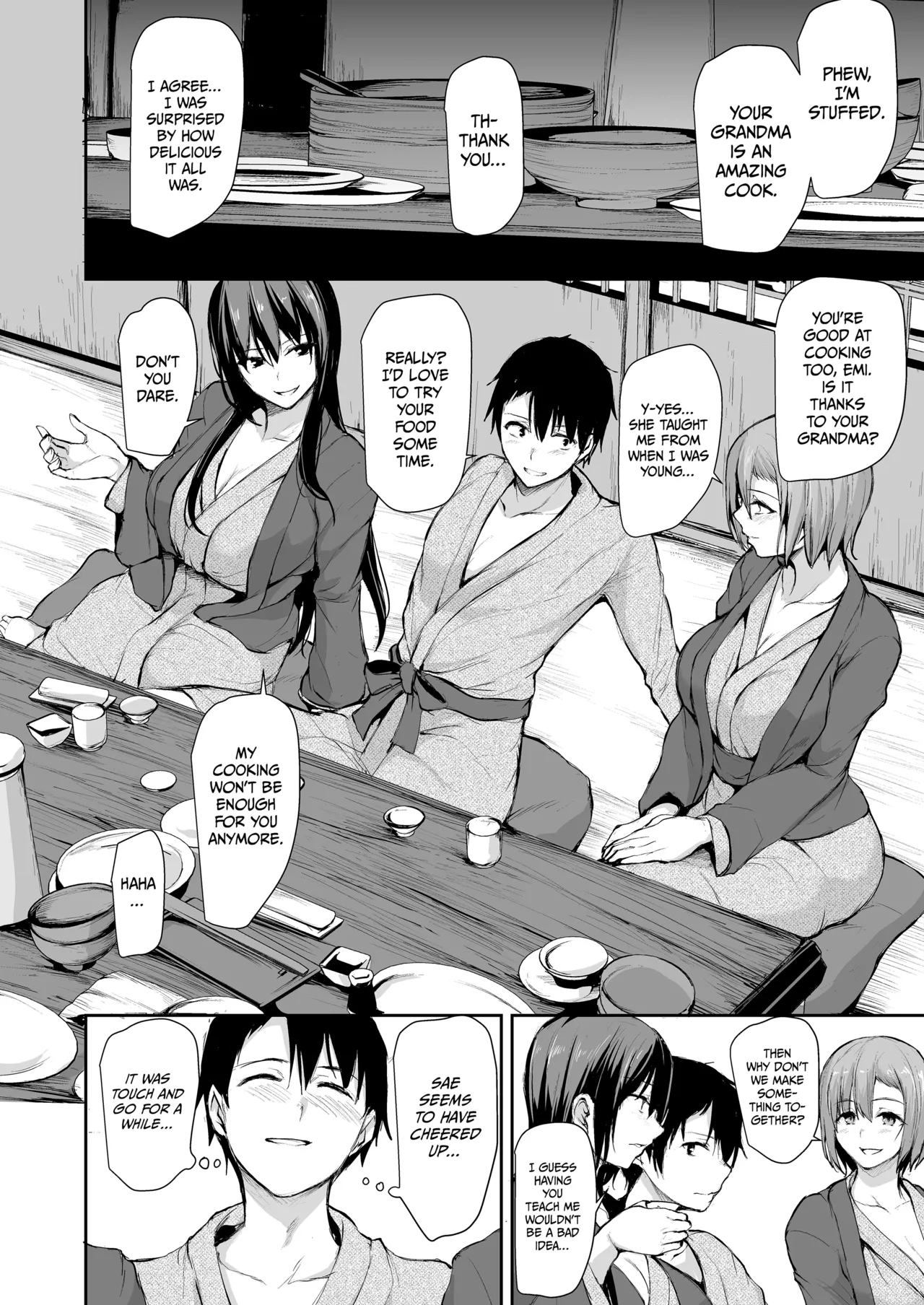 Kyonyuu Ga Futariinai To Bokkishinai Otto No Tame Ni Tomodachi O Tsuretekita Tsuma Chapter 1-3 – Chapter 1 – page 94
