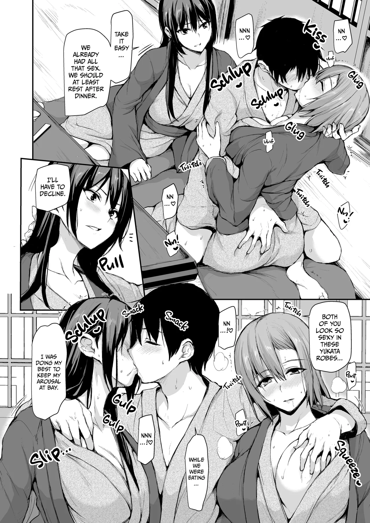 Kyonyuu Ga Futariinai To Bokkishinai Otto No Tame Ni Tomodachi O Tsuretekita Tsuma Chapter 1-3 – Chapter 1 – page 96