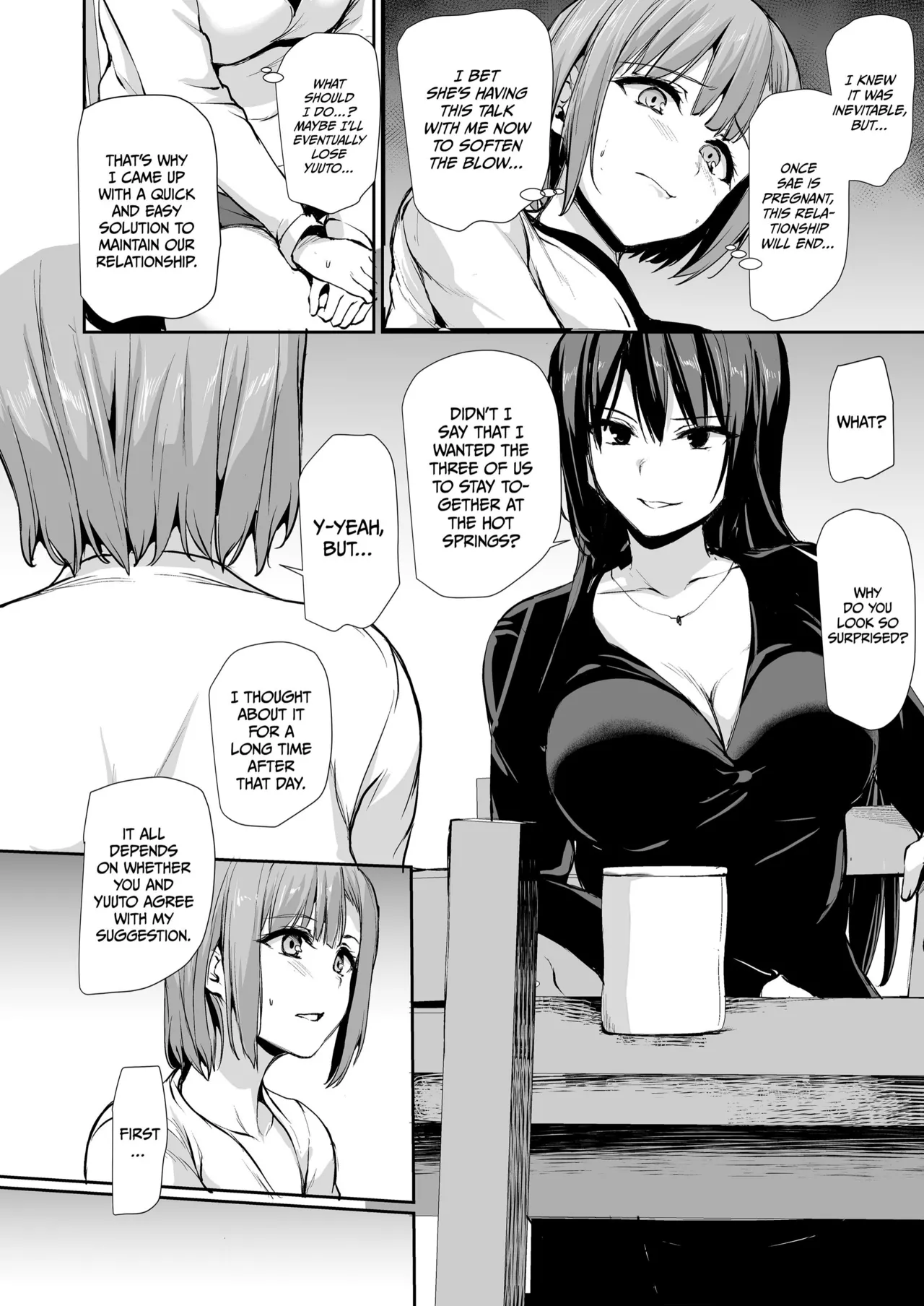 Kyonyuu Ga Futariinai To Bokkishinai Otto No Tame Ni Tomodachi O Tsuretekita Tsuma Chapter 1-3 – Chapter 1 – page 145