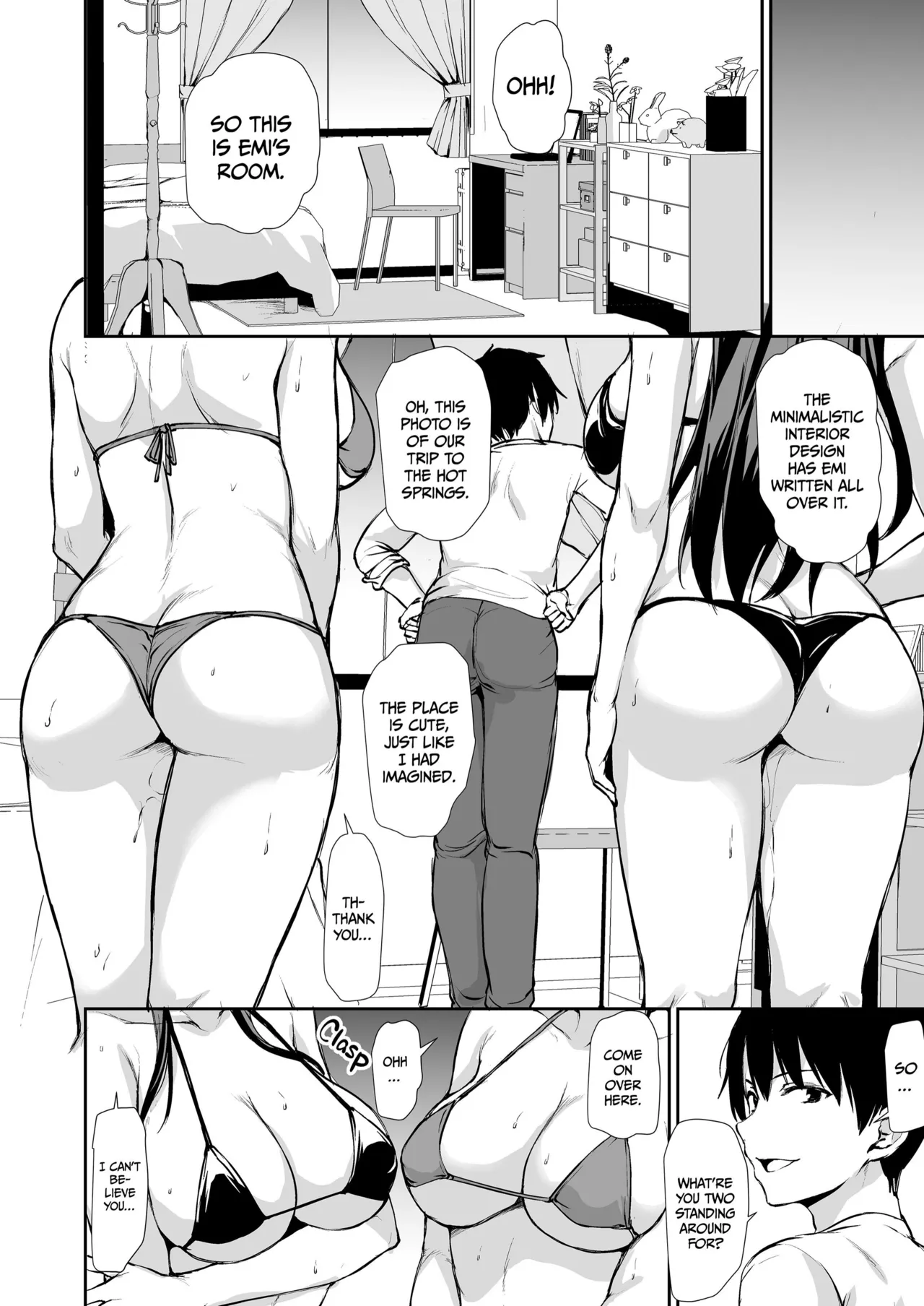 Kyonyuu Ga Futariinai To Bokkishinai Otto No Tame Ni Tomodachi O Tsuretekita Tsuma Chapter 1-3 – Chapter 1 – page 147