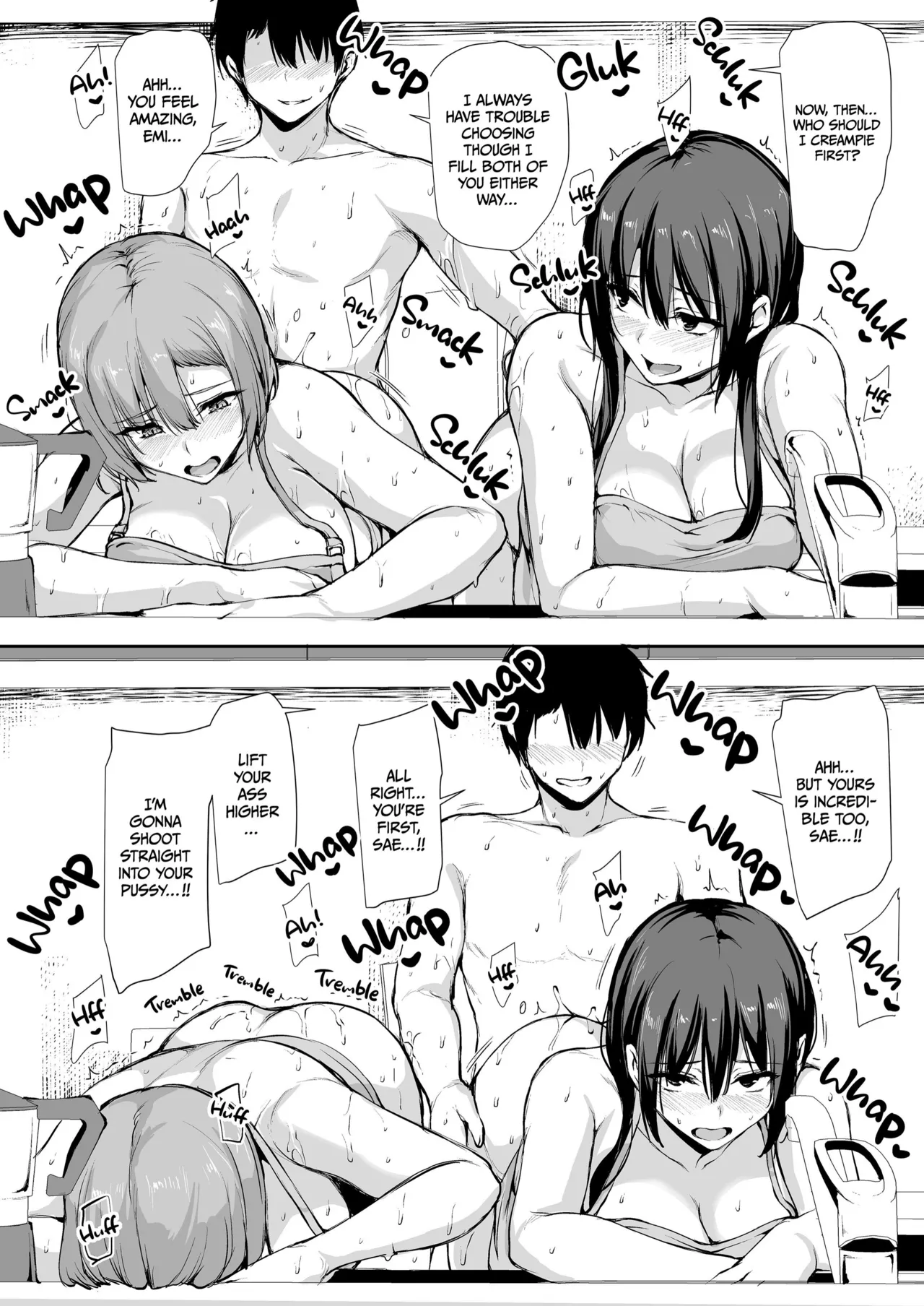 Kyonyuu Ga Futariinai To Bokkishinai Otto No Tame Ni Tomodachi O Tsuretekita Tsuma Chapter 1-3 – Chapter 1 – page 171