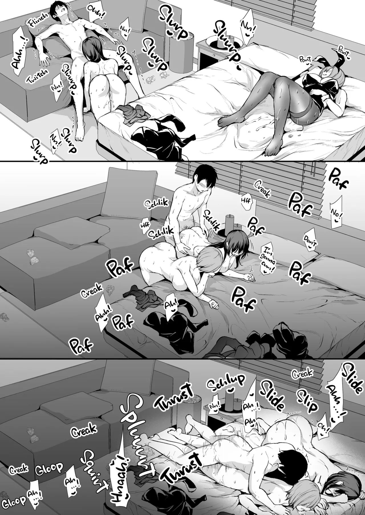 Kyonyuu Ga Futariinai To Bokkishinai Otto No Tame Ni Tomodachi O Tsuretekita Tsuma Chapter 1-3 – Chapter 1 – page 190
