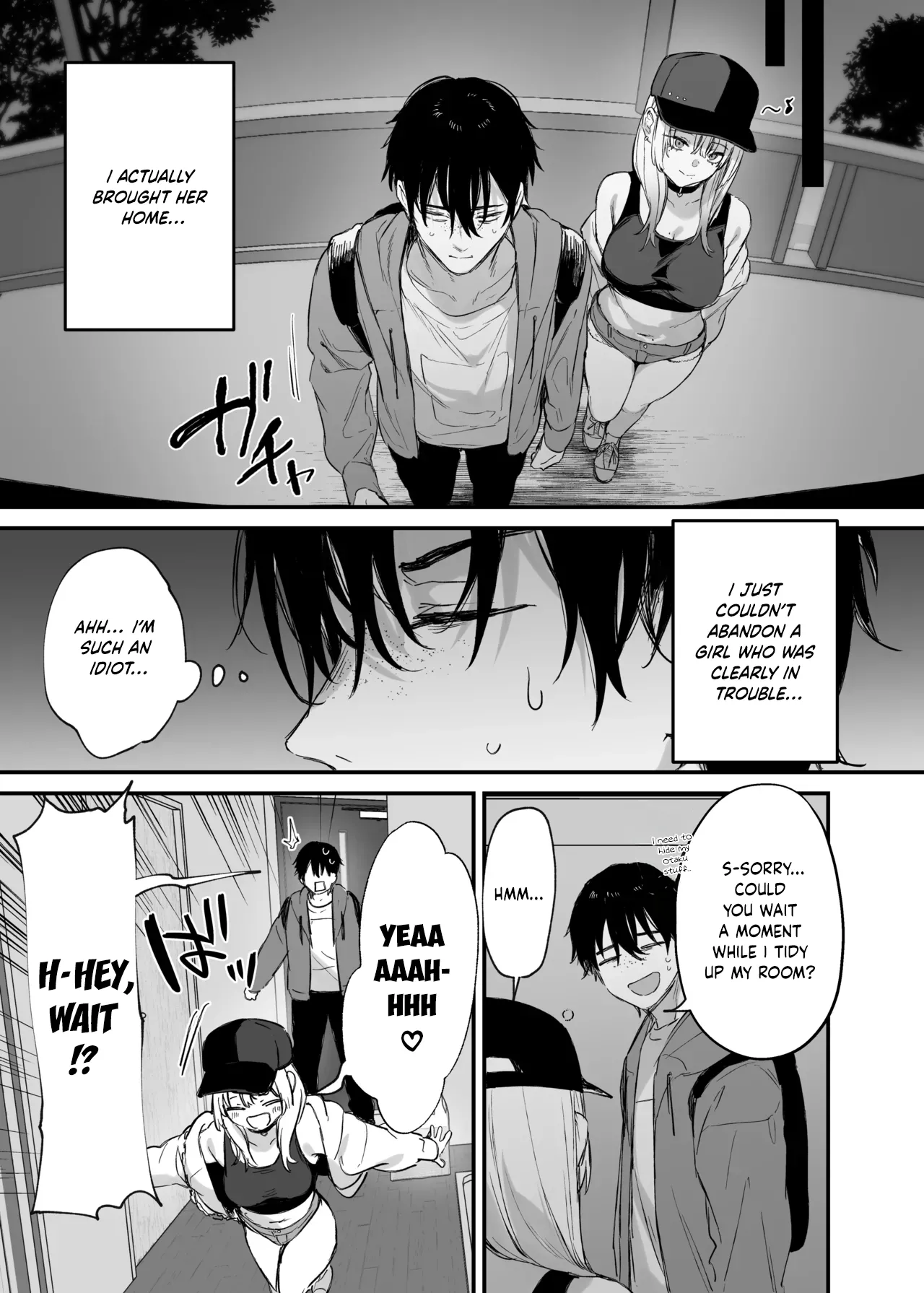 Hitoban Tomete yo, Otaku-kun | Let Me Stay For the Night, Otaku-kun — preview page 12