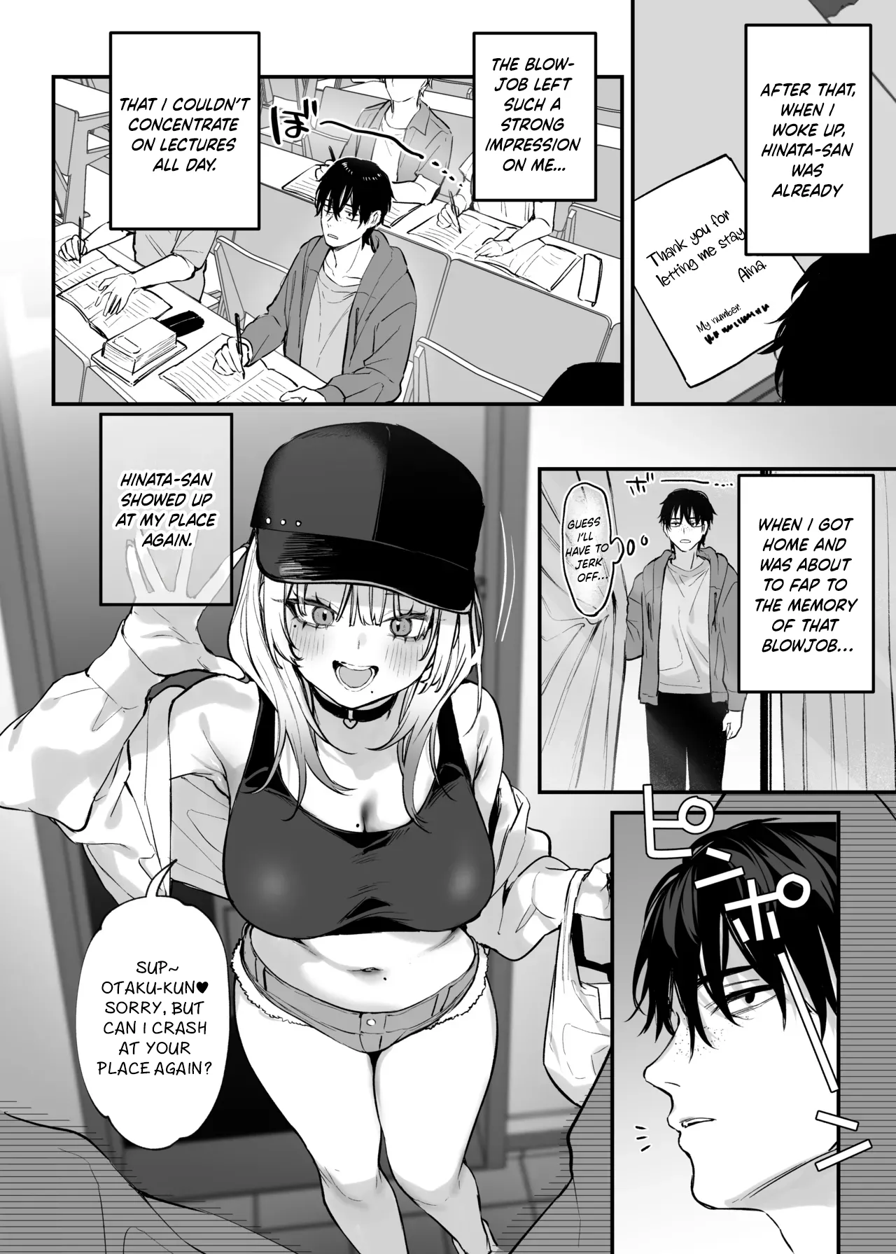 Hitoban Tomete yo, Otaku-kun | Let Me Stay For the Night, Otaku-kun – Chapter 1 – page 21