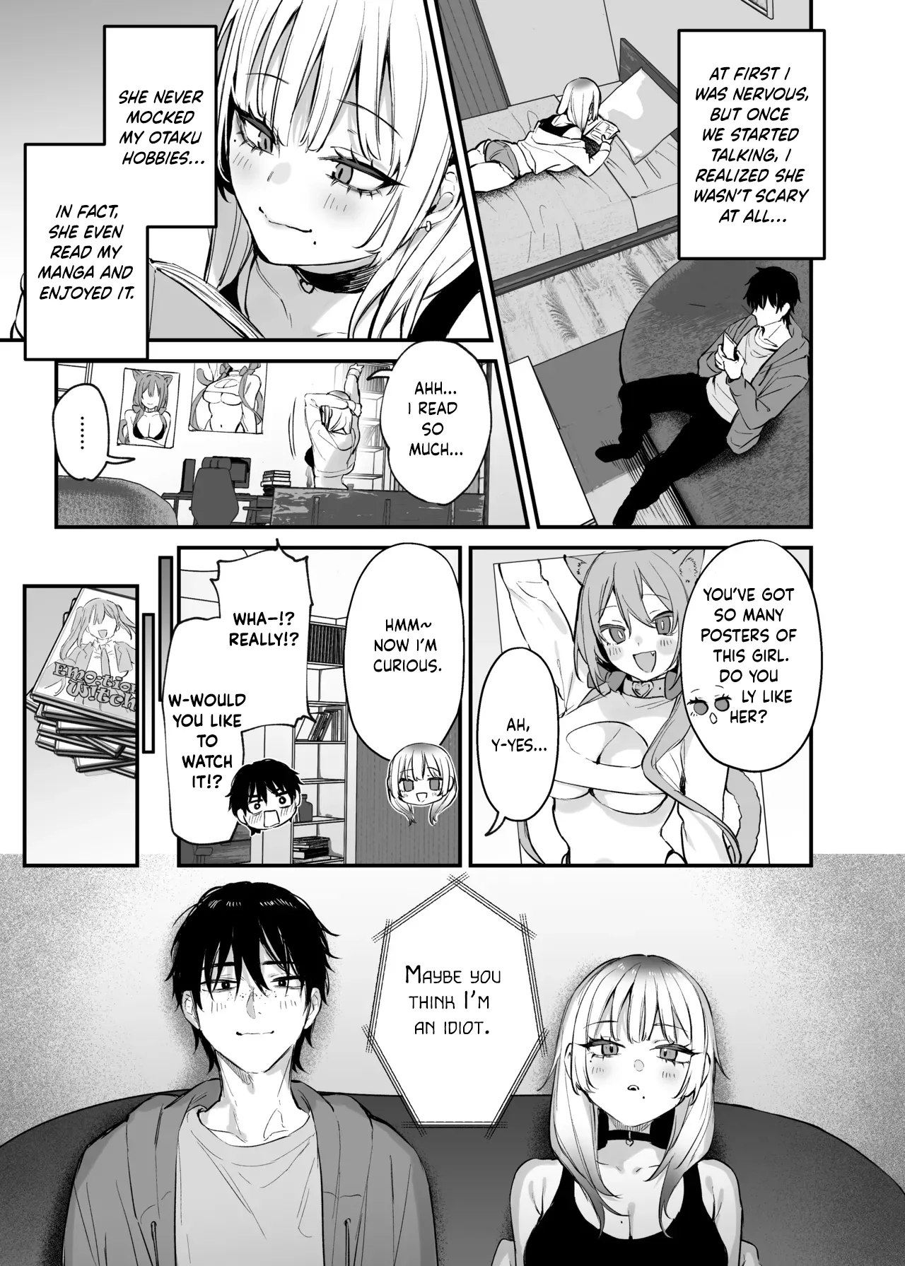 Hitoban Tomete yo, Otaku-kun | Let Me Stay For the Night, Otaku-kun – Chapter 1 – page 22