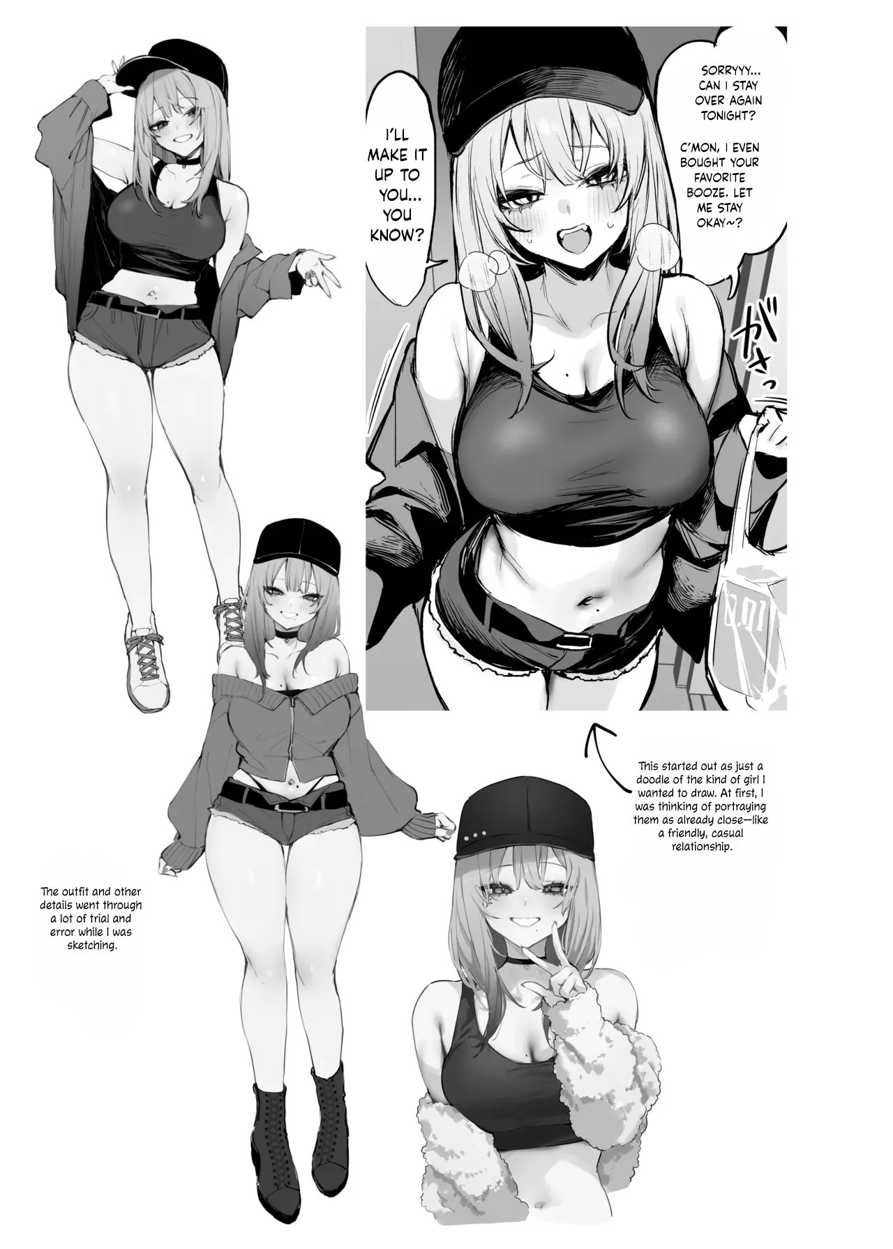 Hitoban Tomete yo, Otaku-kun | Let Me Stay For the Night, Otaku-kun – Chapter 1 – page 78