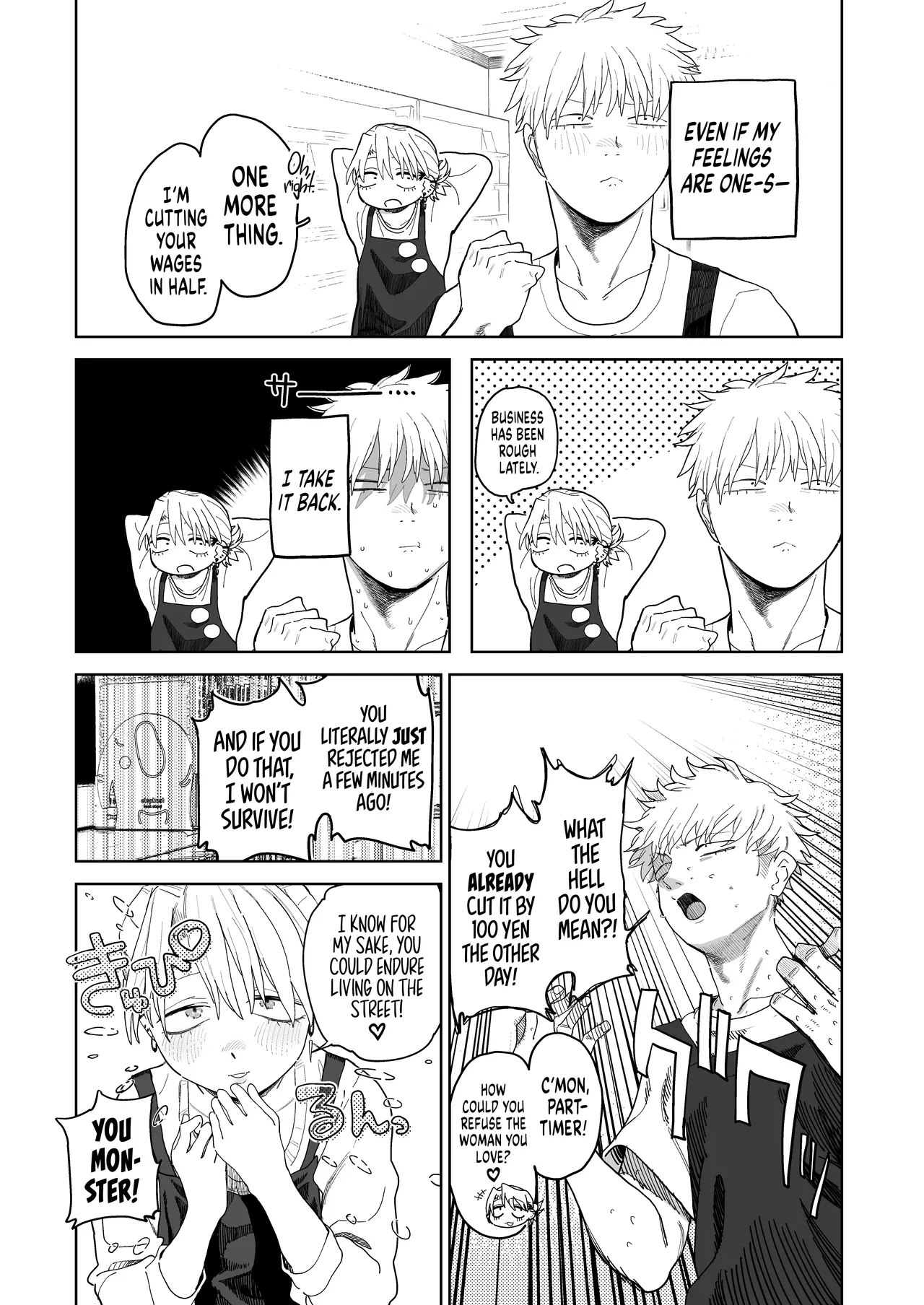 Dekaketsu PowerHara Tenchou ni Shiboraretai! | I Want My Thick, Power-tripping Manager to Wring Me Dry! — preview page 14