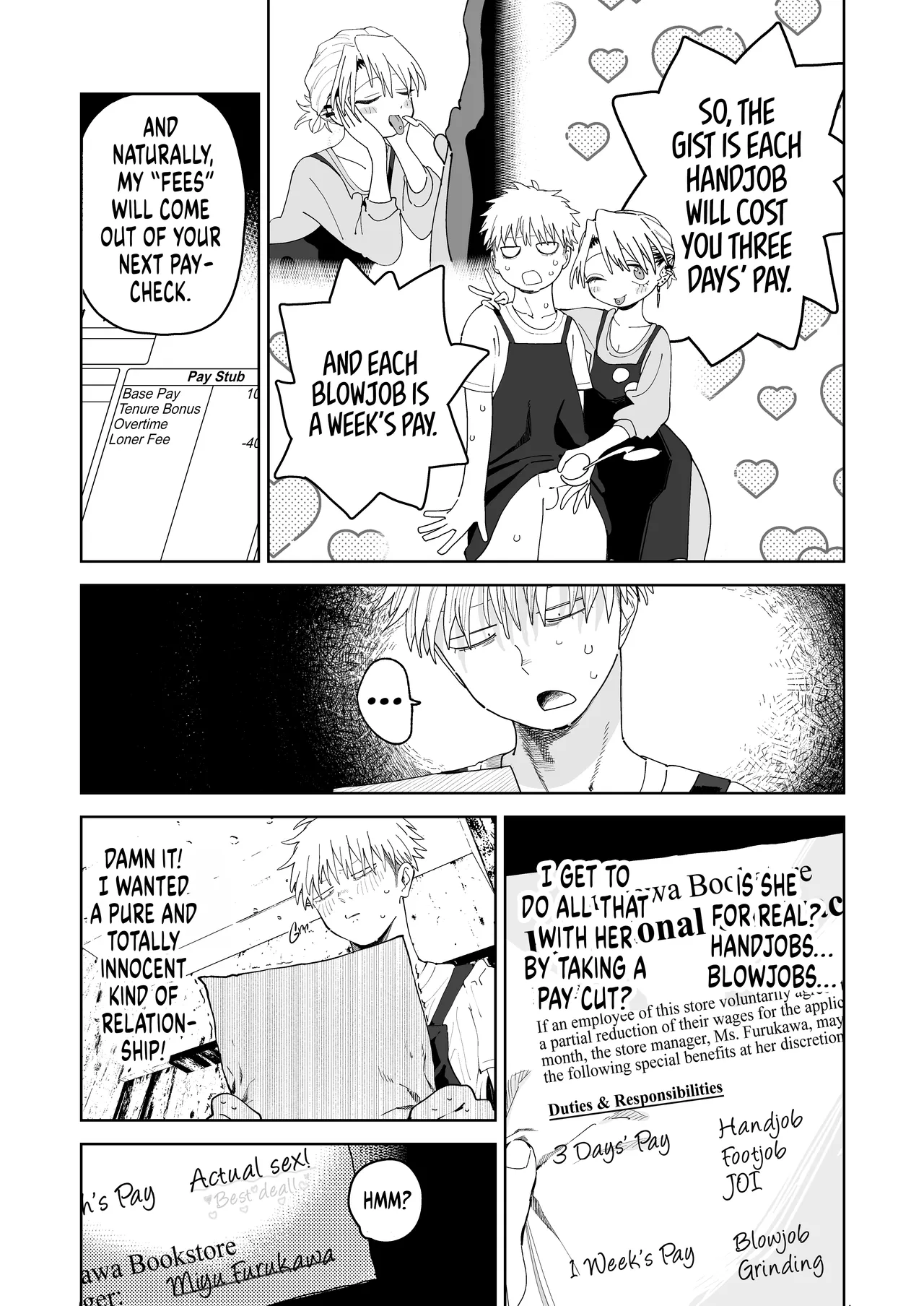 Dekaketsu PowerHara Tenchou ni Shiboraretai! | I Want My Thick, Power-tripping Manager to Wring Me Dry! — preview page 18