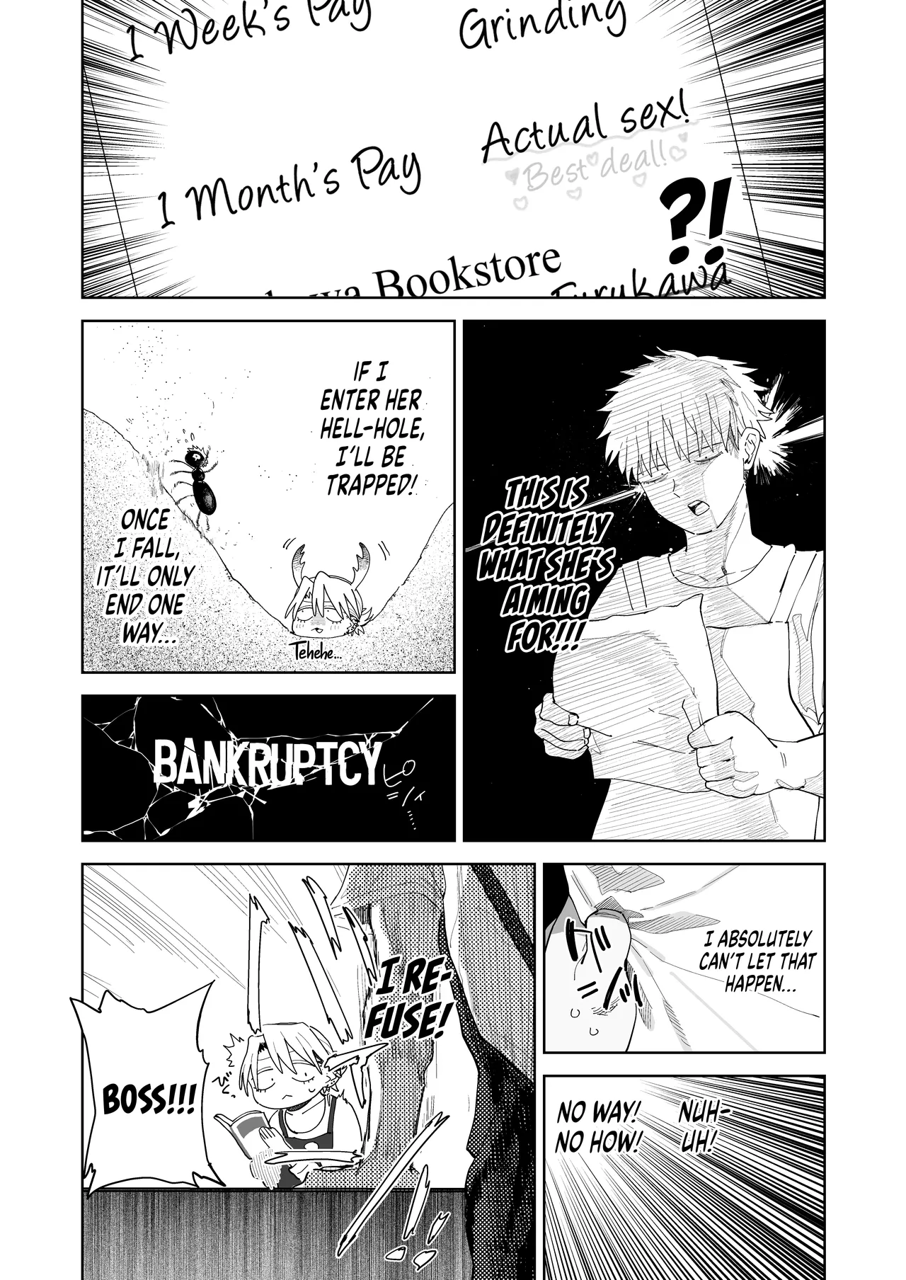 Dekaketsu PowerHara Tenchou ni Shiboraretai! | I Want My Thick, Power-tripping Manager to Wring Me Dry! — preview page 19