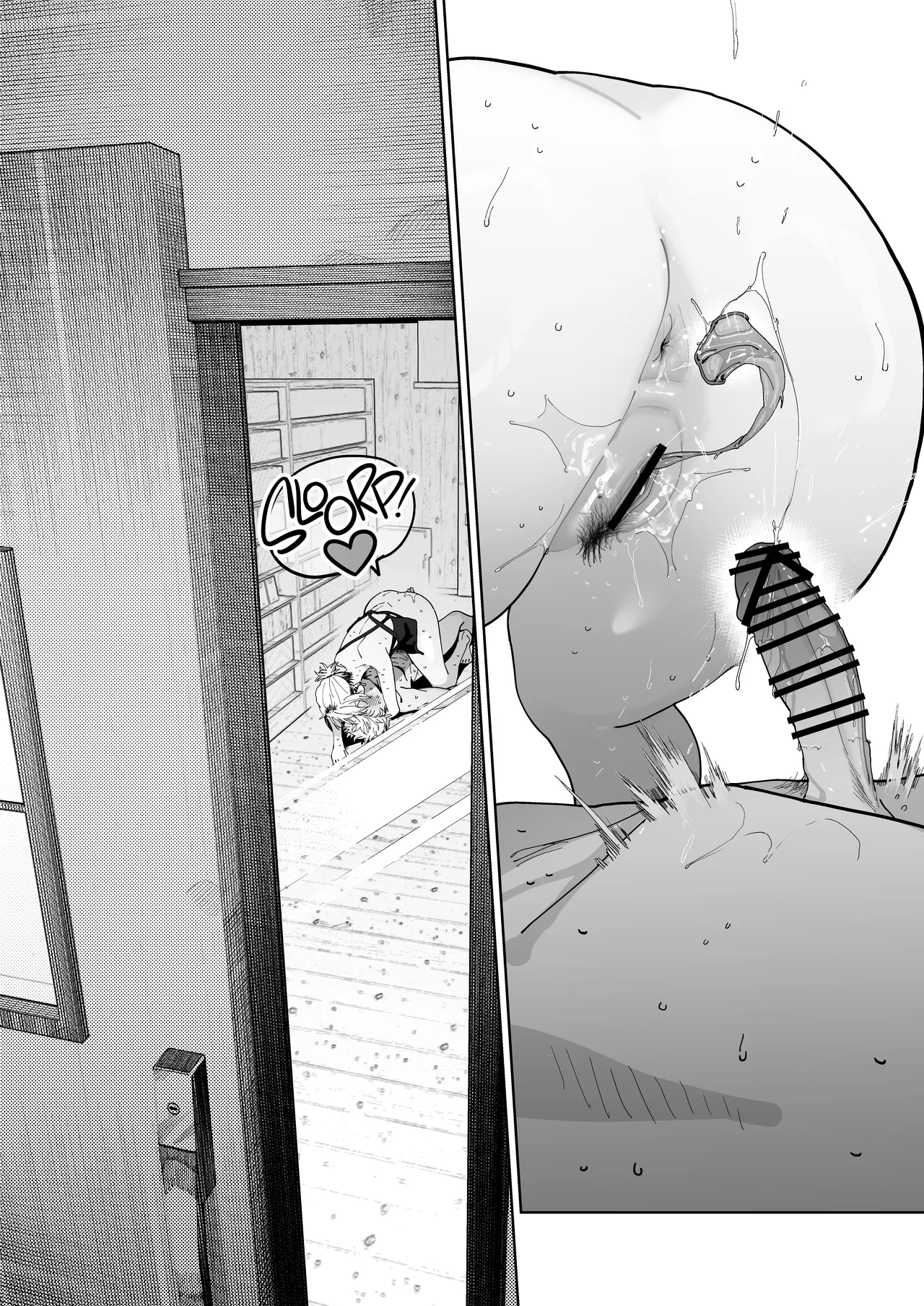 Dekaketsu PowerHara Tenchou ni Shiboraretai! | I Want My Thick, Power-tripping Manager to Wring Me Dry! – Chapter 1 – page 72