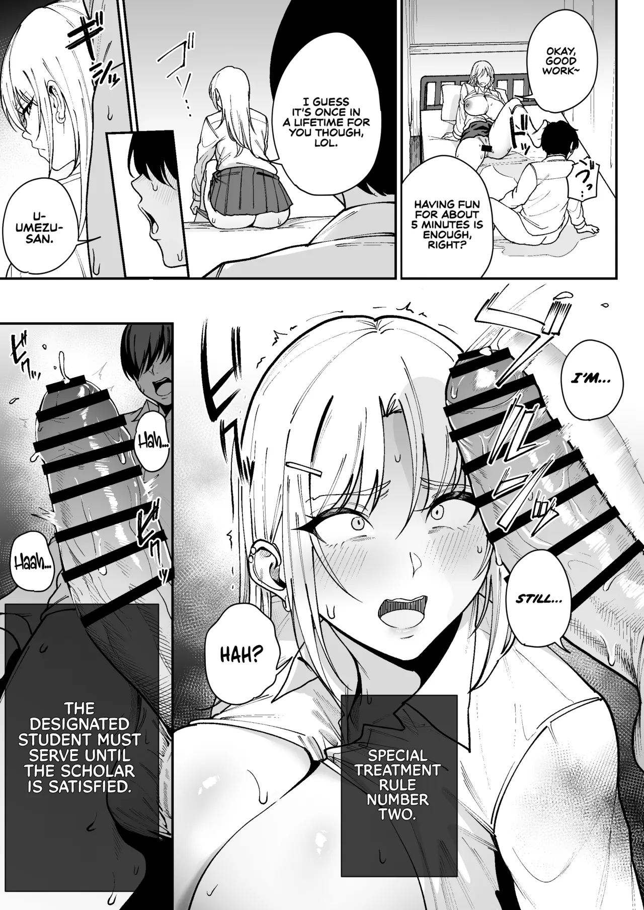 “Tokutai” Sei ni Natta node, Shouwaru Gal o Shimei Shimasu! -Itsumo Tsukue ni Ketsu o Nosetekuru Umezu-san- | Now That I’m a ‘Special Treatment’ Student, I’ll Choose the Ill-natured Gyaru! -Umezu-san, Who Always Puts Her Ass on My Desk- – Chapter 1 – page 22