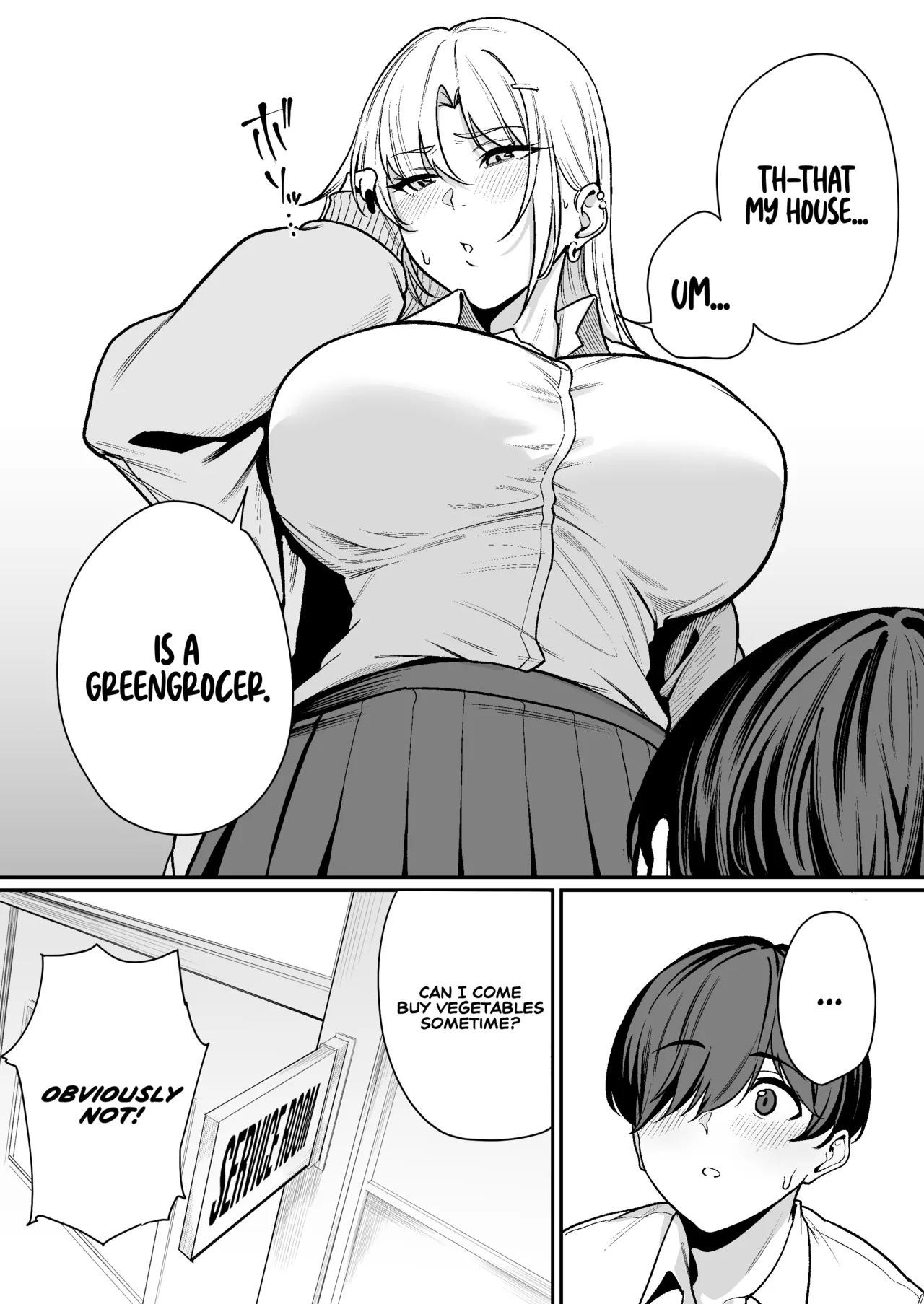 “Tokutai” Sei ni Natta node, Shouwaru Gal o Shimei Shimasu! -Itsumo Tsukue ni Ketsu o Nosetekuru Umezu-san- | Now That I’m a ‘Special Treatment’ Student, I’ll Choose the Ill-natured Gyaru! -Umezu-san, Who Always Puts Her Ass on My Desk- – Chapter 1 – page 46