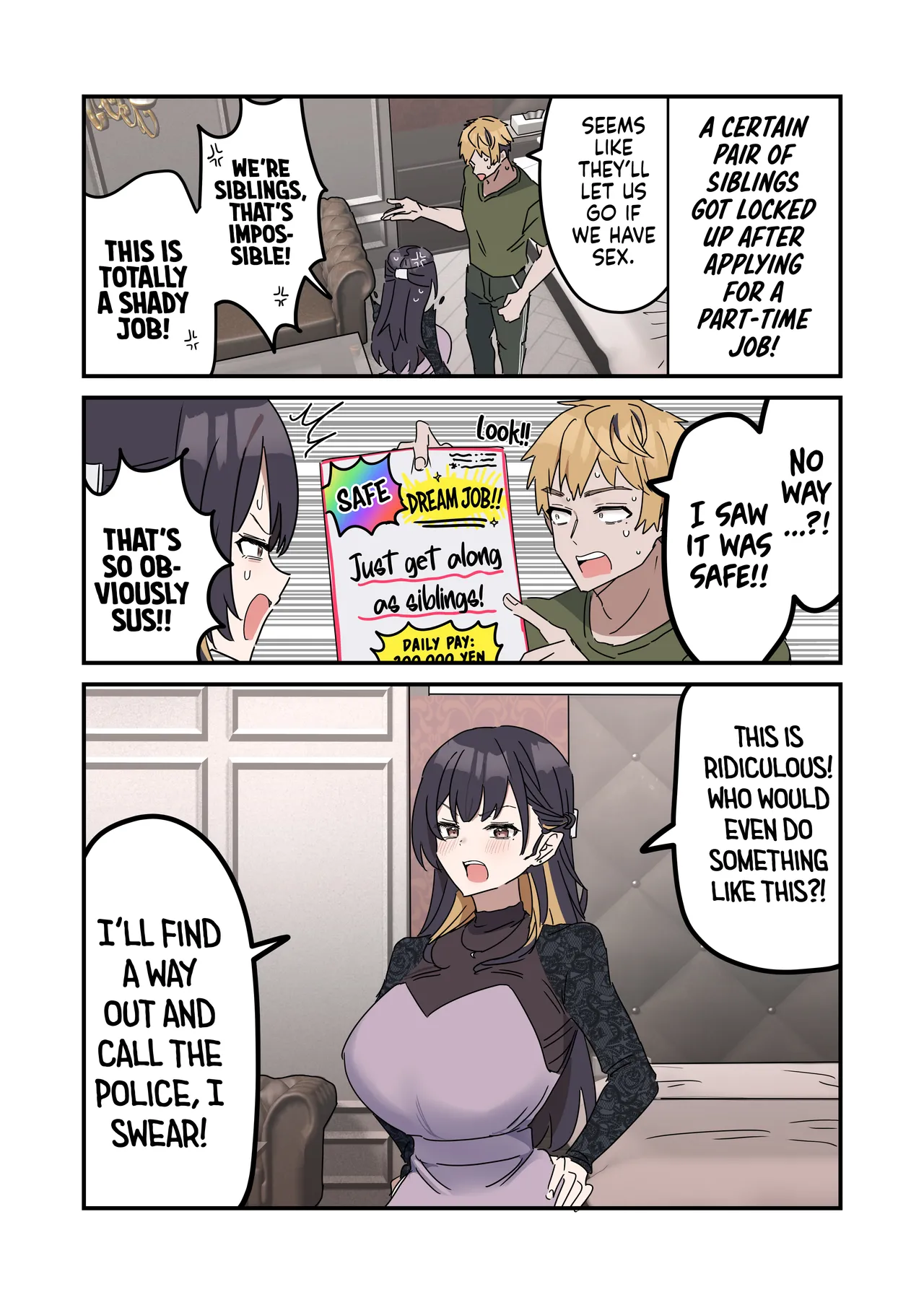 Siblings Shouldn’t Do It! | Kyoudai de Shitara Ikemasen – Chapter 1 – page 232