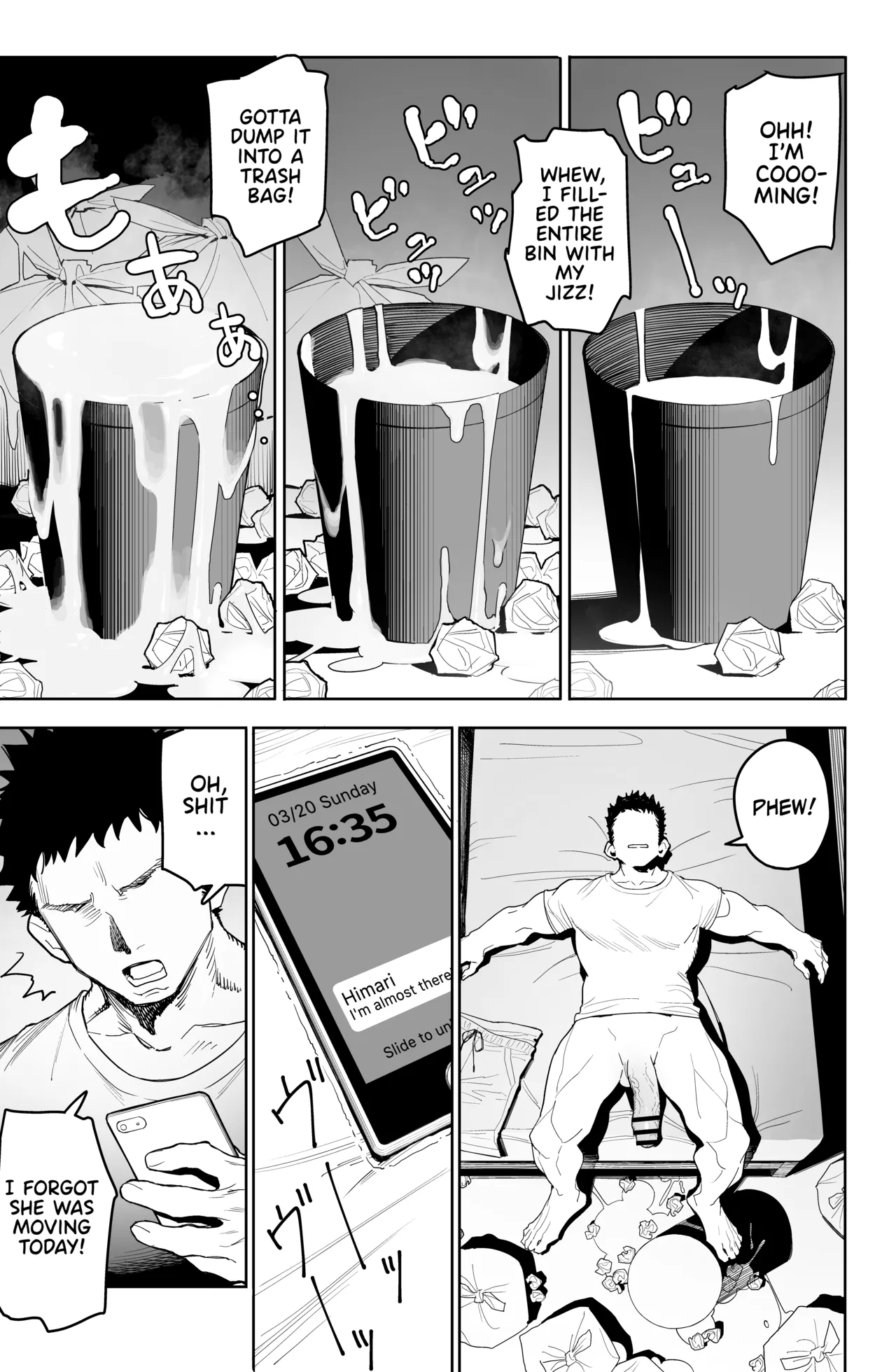 Dekachin no Tairyou Shasei de Botebara Anal Sex | I Gave My Cousin a Preggo Tummy After Cumming Buckets Inside Her! — preview page 5