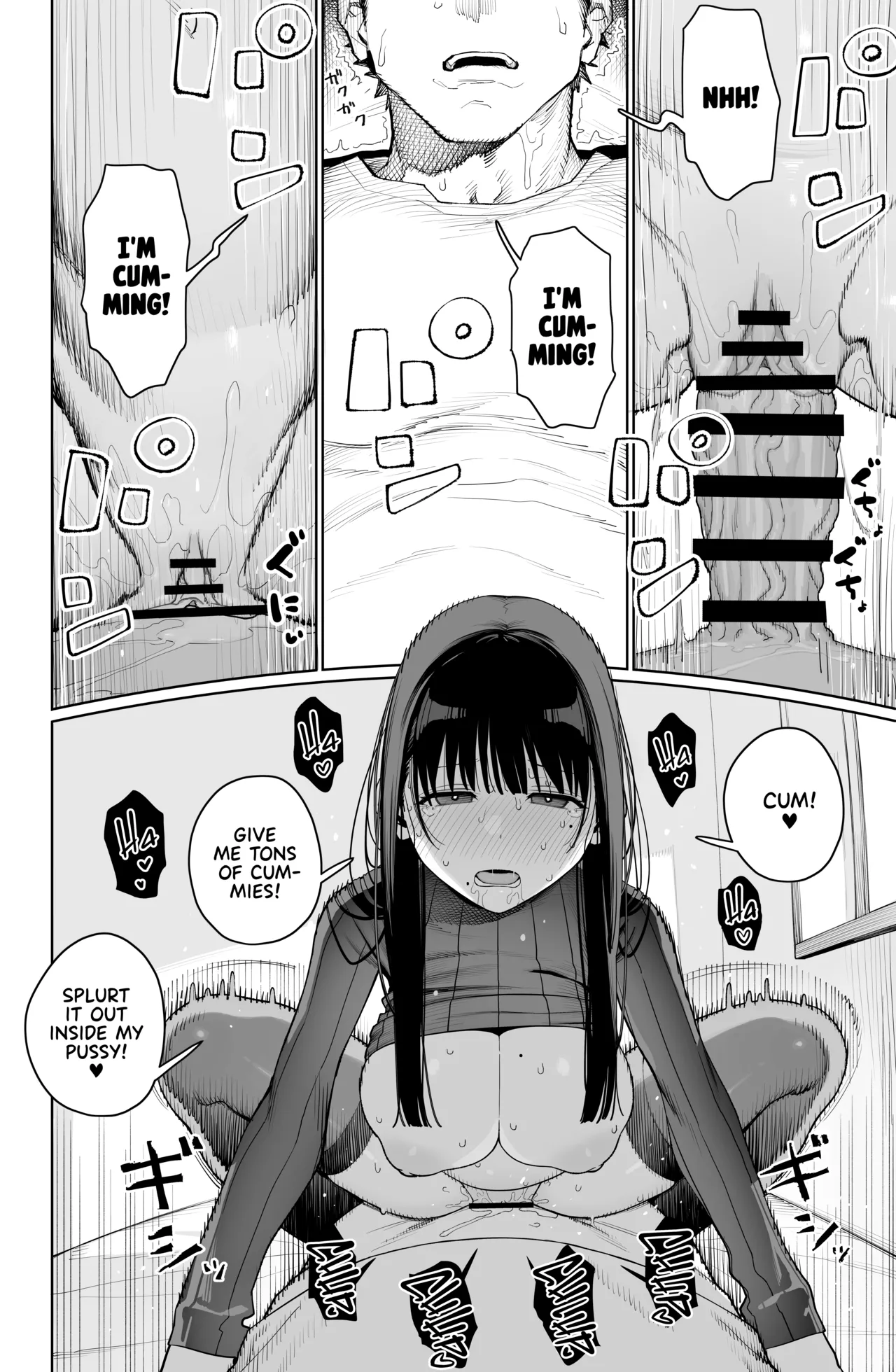 Dekachin no Tairyou Shasei de Botebara Anal Sex | I Gave My Cousin a Preggo Tummy After Cumming Buckets Inside Her! – Chapter 1 – page 36