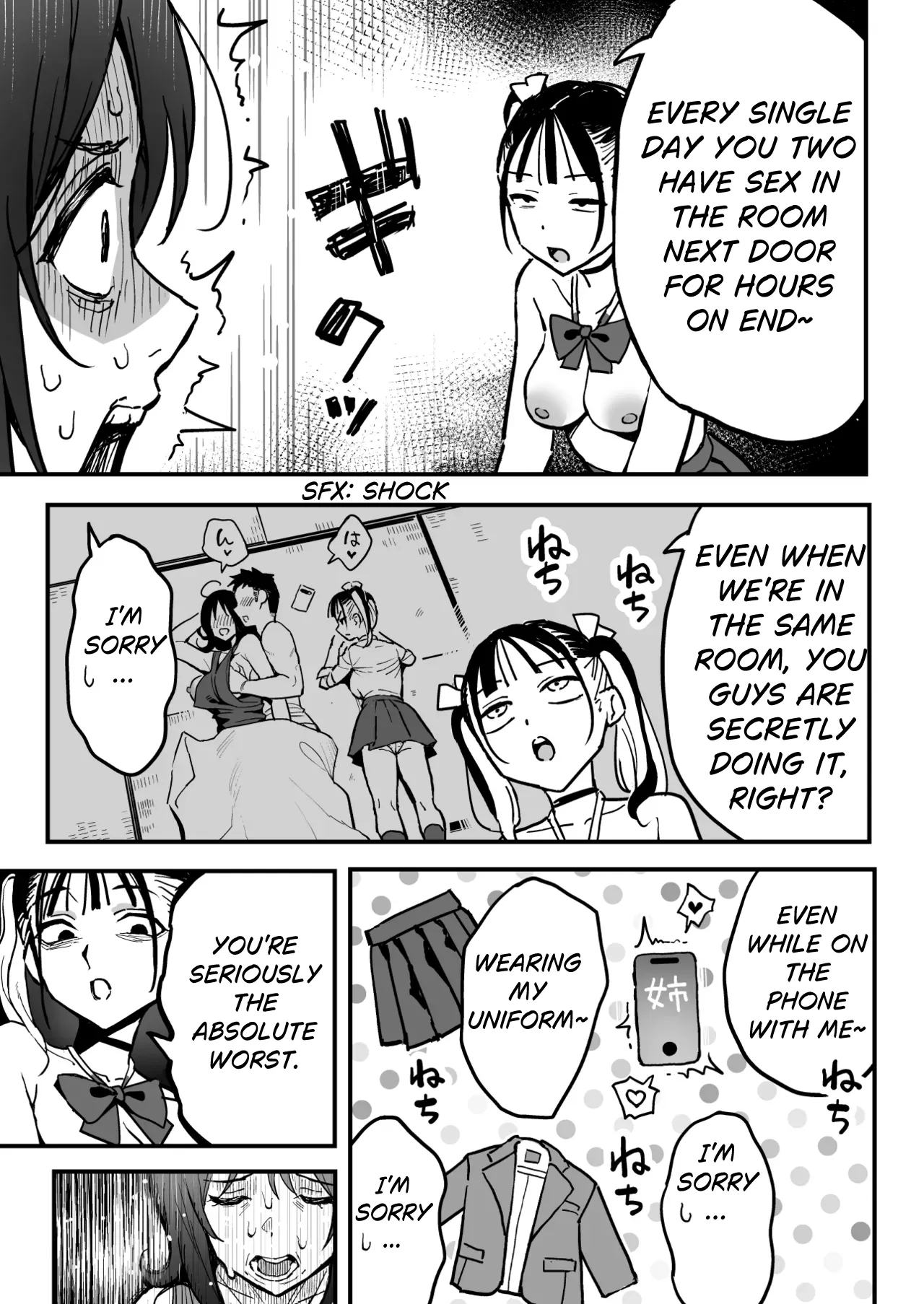 Kanojo no Imouto o SeFri ni shita Hanashi | The story of how I turned my girlfriend’s younger sister into my sex friend – Chapter 1 – page 32