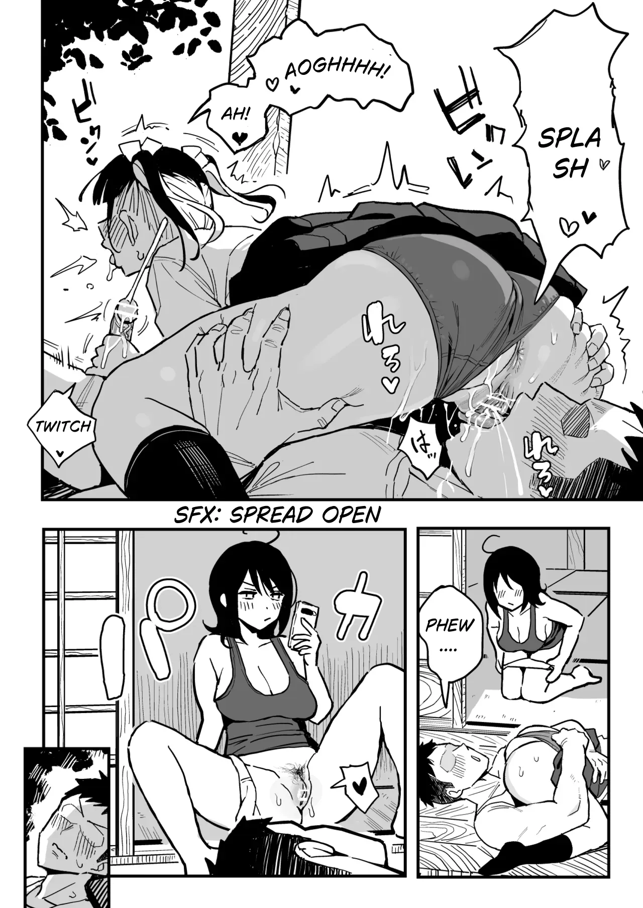 Kanojo no Imouto o SeFri ni shita Hanashi | The story of how I turned my girlfriend’s younger sister into my sex friend – Chapter 1 – page 35