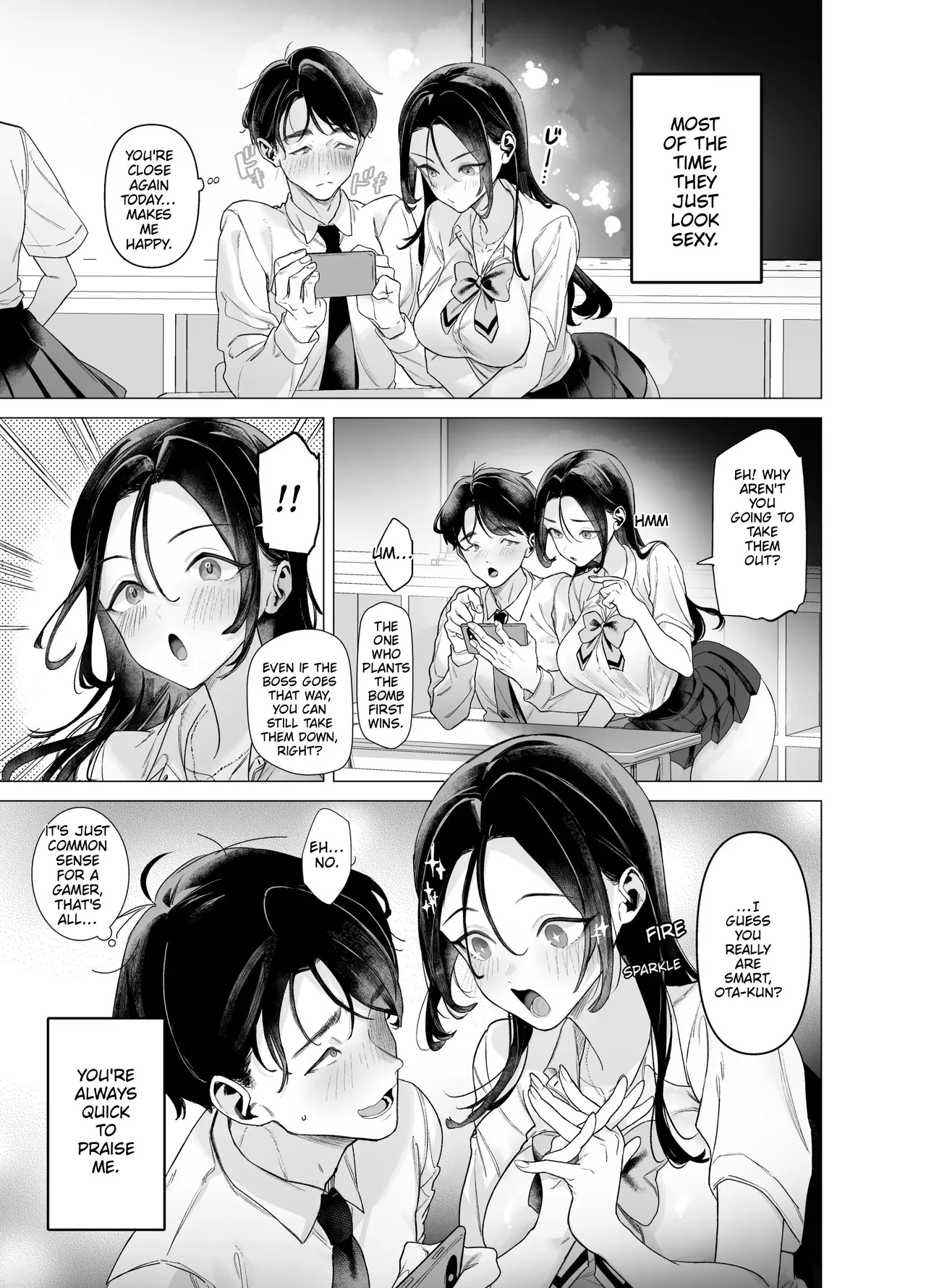 Shitate ni wa Denai kedo Chinko ni wa Yowai Gyaru-chan to Kyokon Otaku! | A gal who doesn’t act submissive but is weak for a big cock, and a huge-dicked otaku. — preview page 5