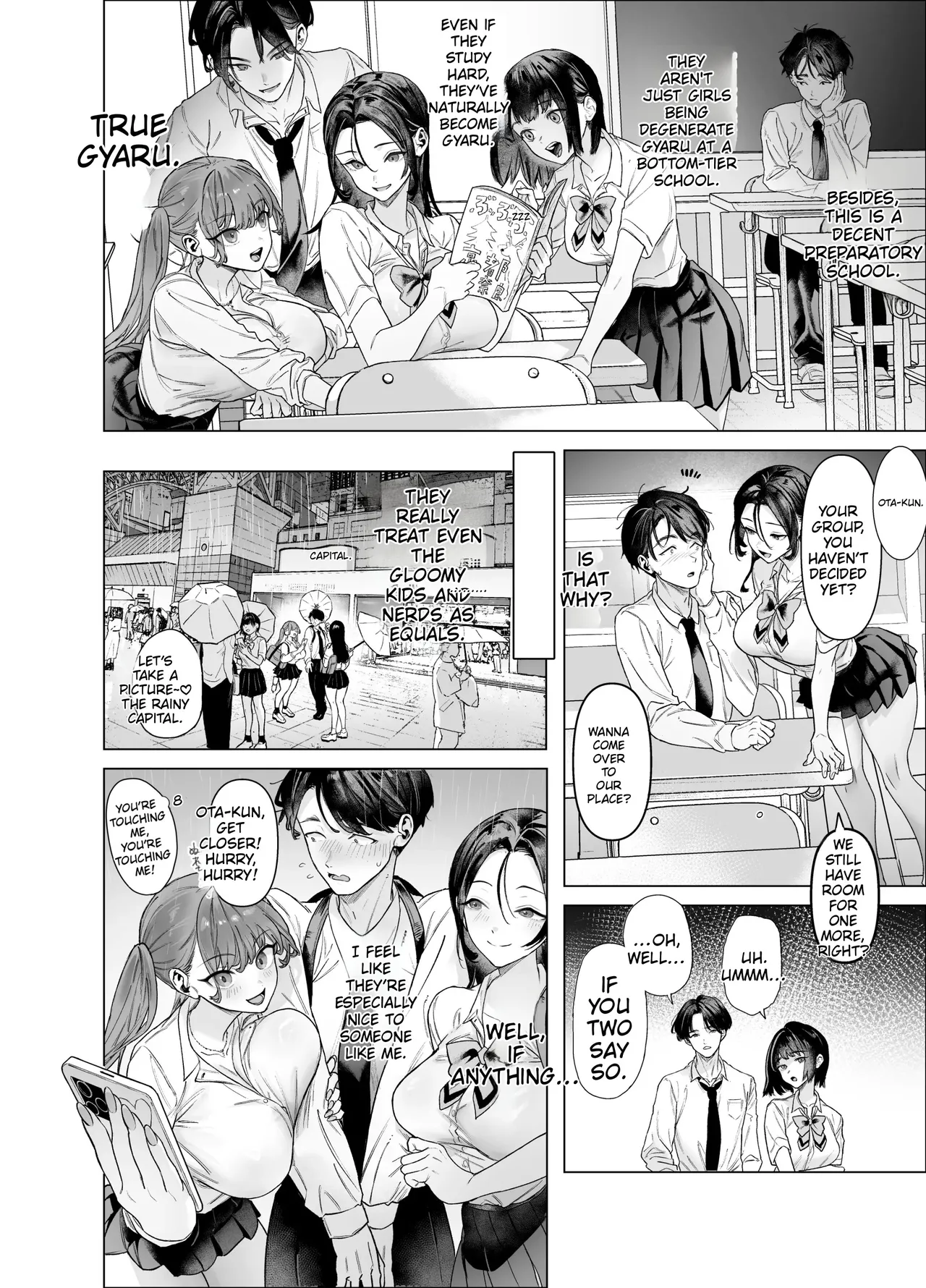 Shitate ni wa Denai kedo Chinko ni wa Yowai Gyaru-chan to Kyokon Otaku! | A gal who doesn’t act submissive but is weak for a big cock, and a huge-dicked otaku. — preview page 8