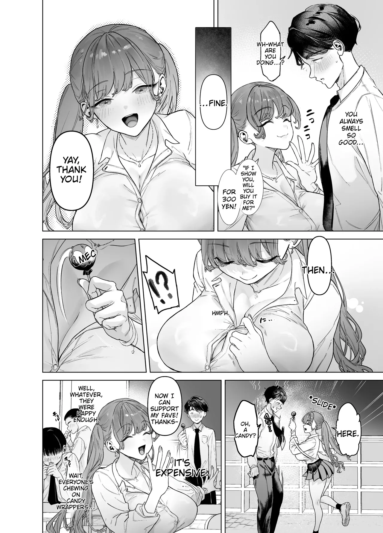 Shitate ni wa Denai kedo Chinko ni wa Yowai Gyaru-chan to Kyokon Otaku! | A gal who doesn’t act submissive but is weak for a big cock, and a huge-dicked otaku. — preview page 12