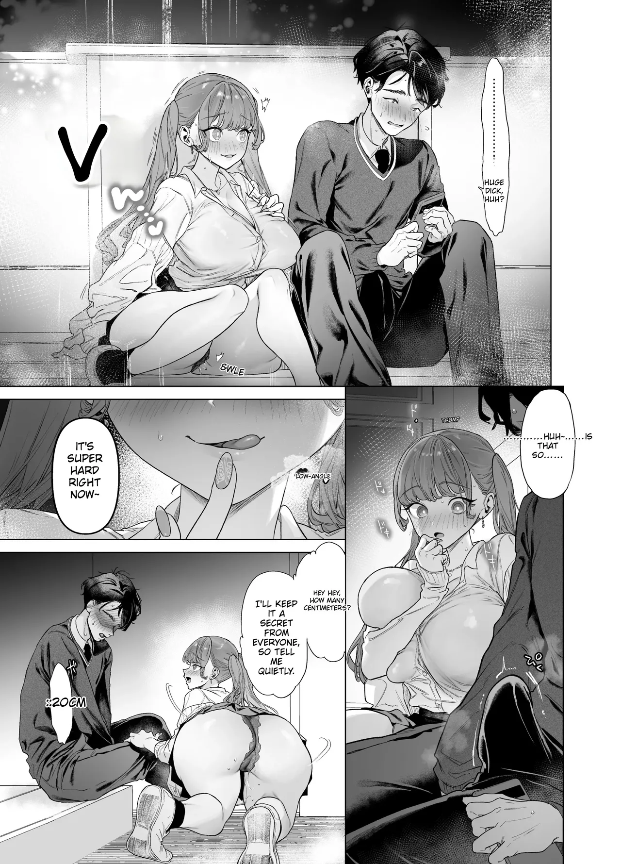 Shitate ni wa Denai kedo Chinko ni wa Yowai Gyaru-chan to Kyokon Otaku! | A gal who doesn’t act submissive but is weak for a big cock, and a huge-dicked otaku. – Chapter 1 – page 21
