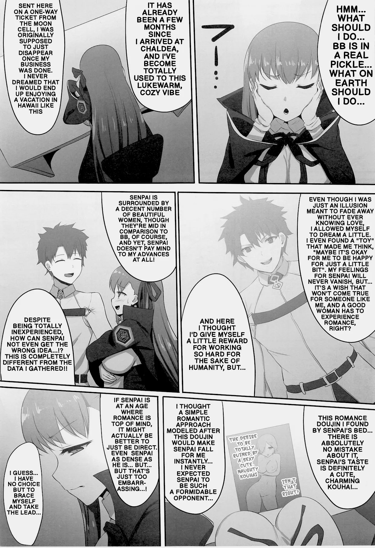 Kakure Shojo no BB-chan to Kakure Yarichin no Gudao-kun | The Secretly Virgin BB and the Secretly Chad Gudao — preview page 2