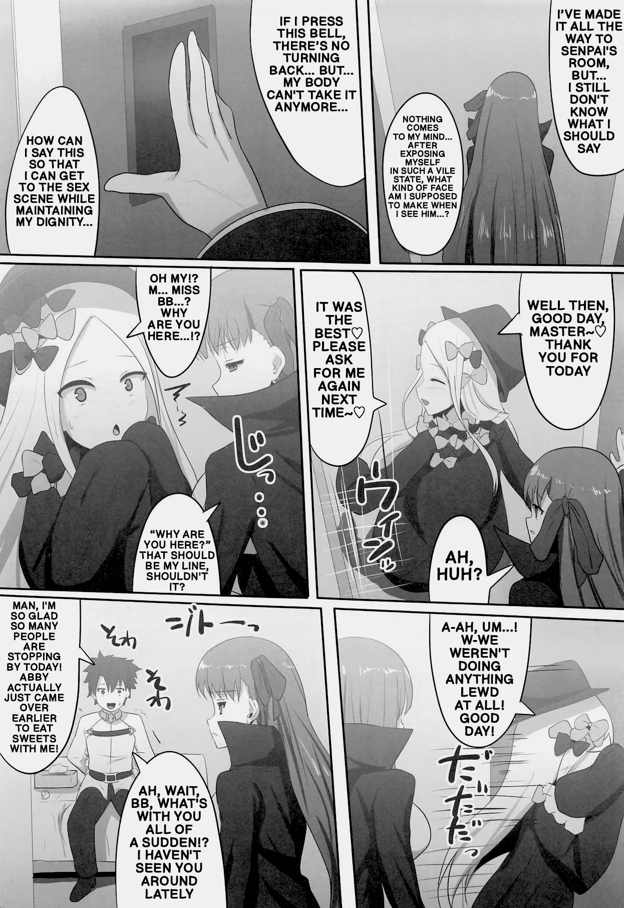 Kakure Shojo no BB-chan to Kakure Yarichin no Gudao-kun | The Secretly Virgin BB and the Secretly Chad Gudao — preview page 16