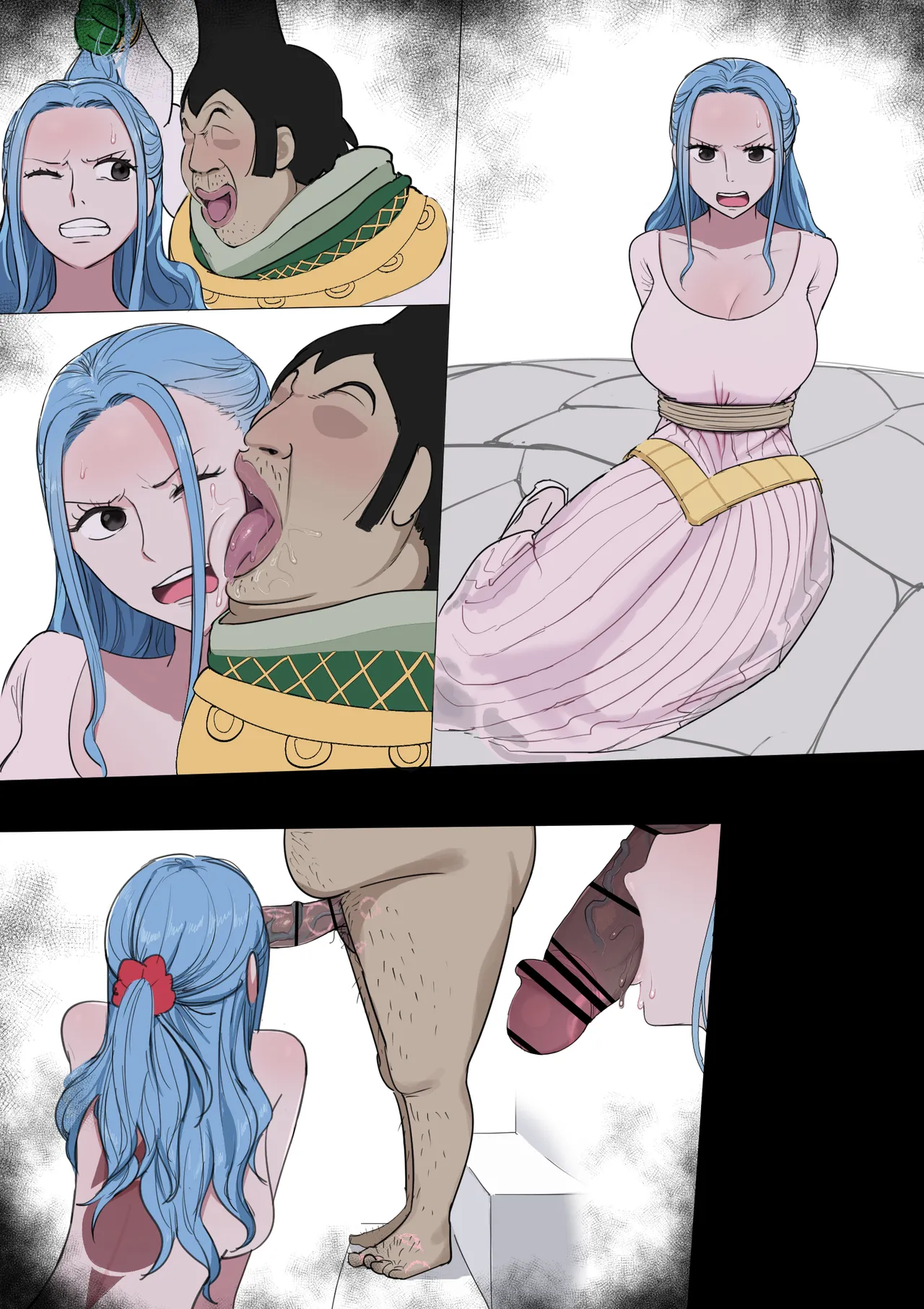 Vivi x Tenryuubito Dorei Ochi Tamaname Fella — preview page 6