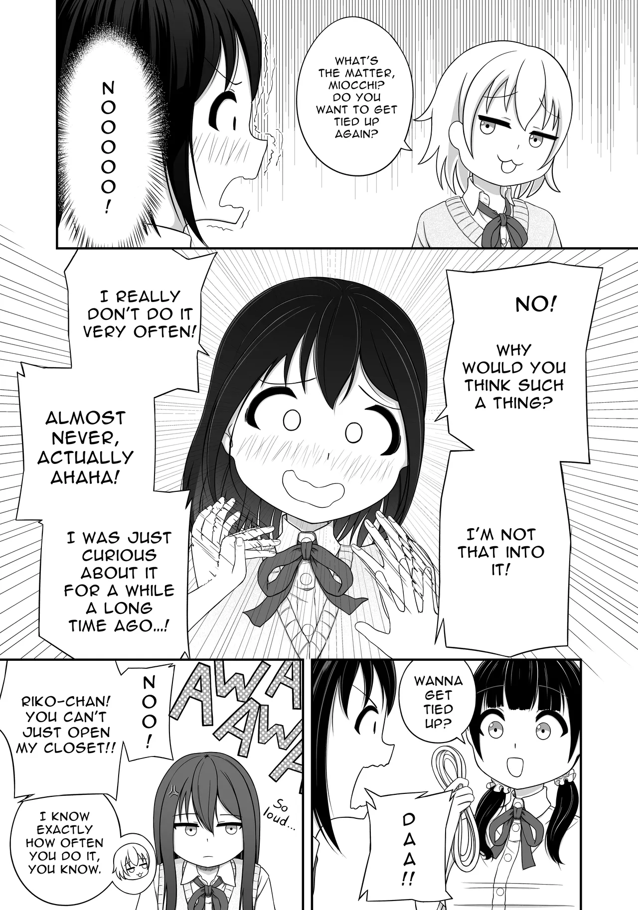 Mio Loves Bondage – Chapter 1 – page 28