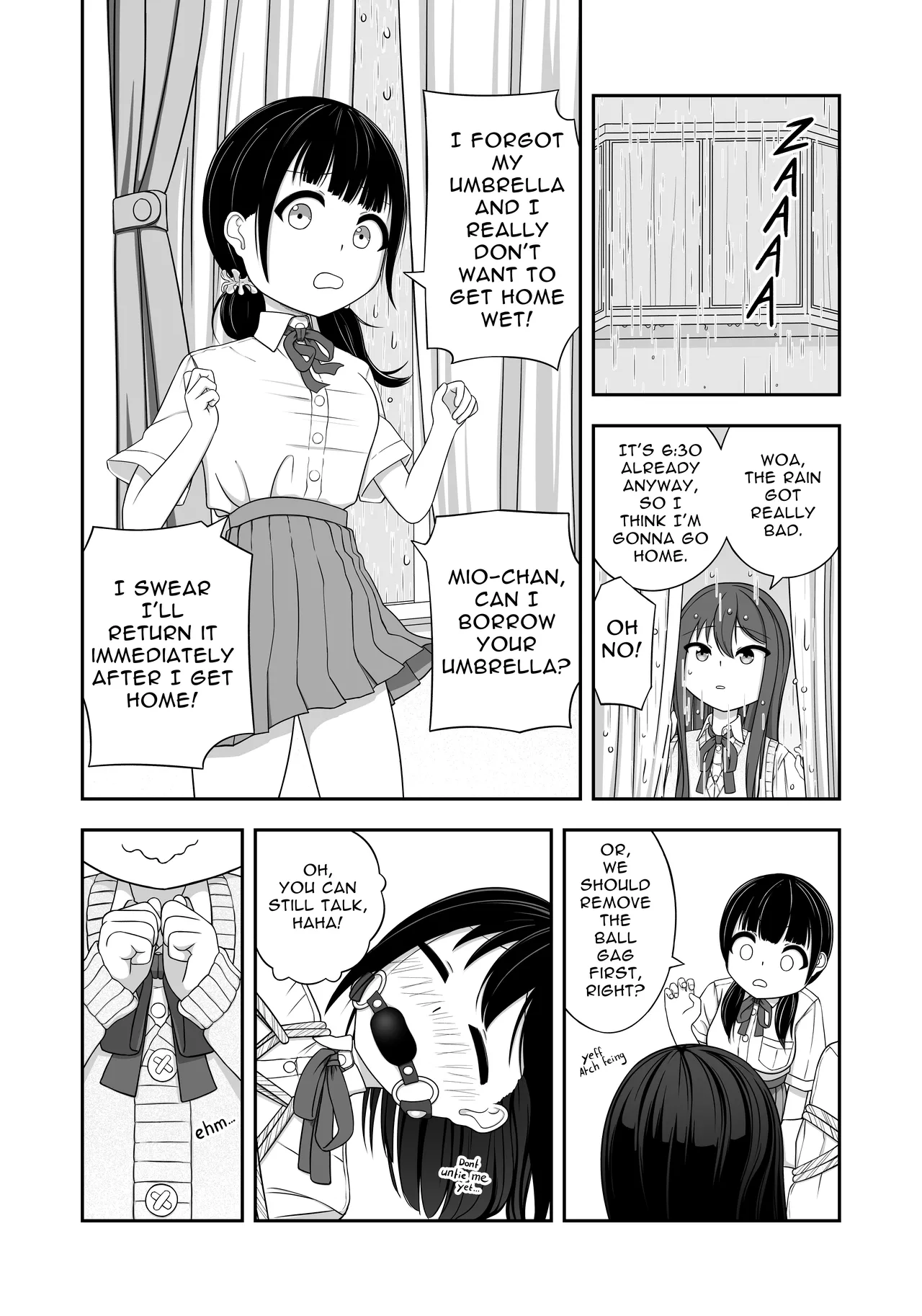 Mio Loves Bondage – Chapter 1 – page 33