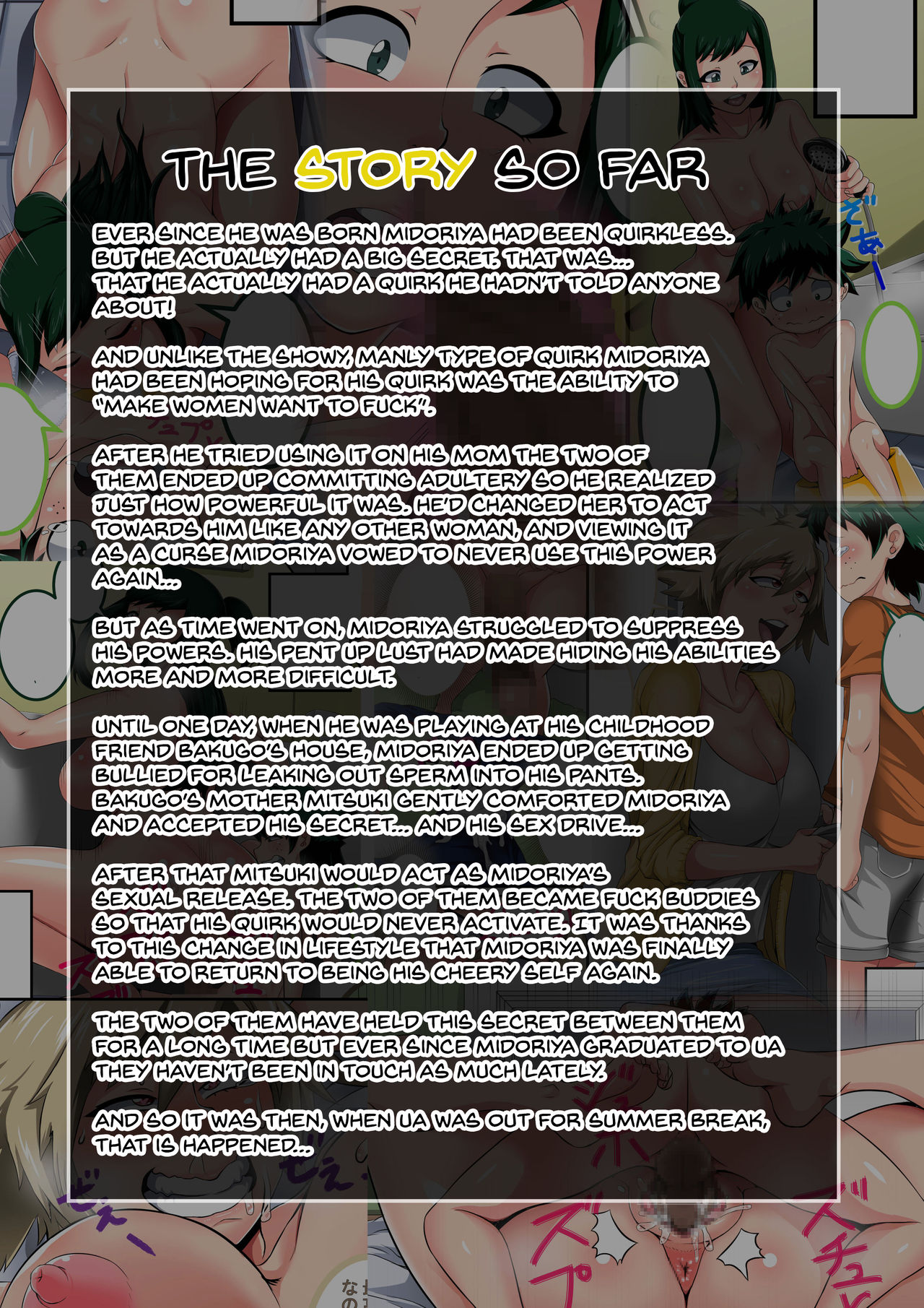 Boku no Harem Academia Bakugou Mama to no Natsuyasumi “Zenpen” — preview page 2