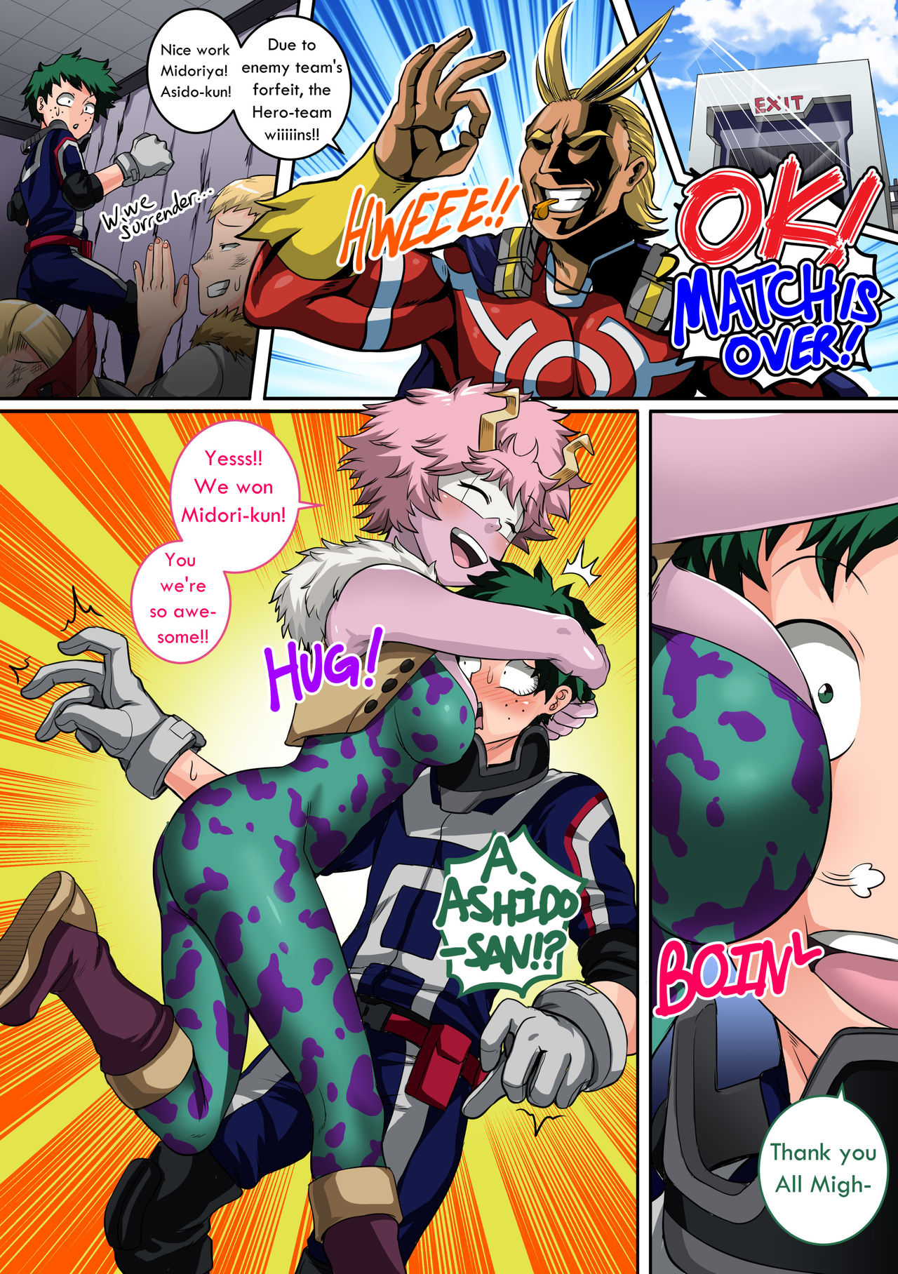 Boku no Harem Academia: 4-wa “Koakuma no Itazura” | My Harem Academia 4: Mischiefs of a Little Devil — preview page 2
